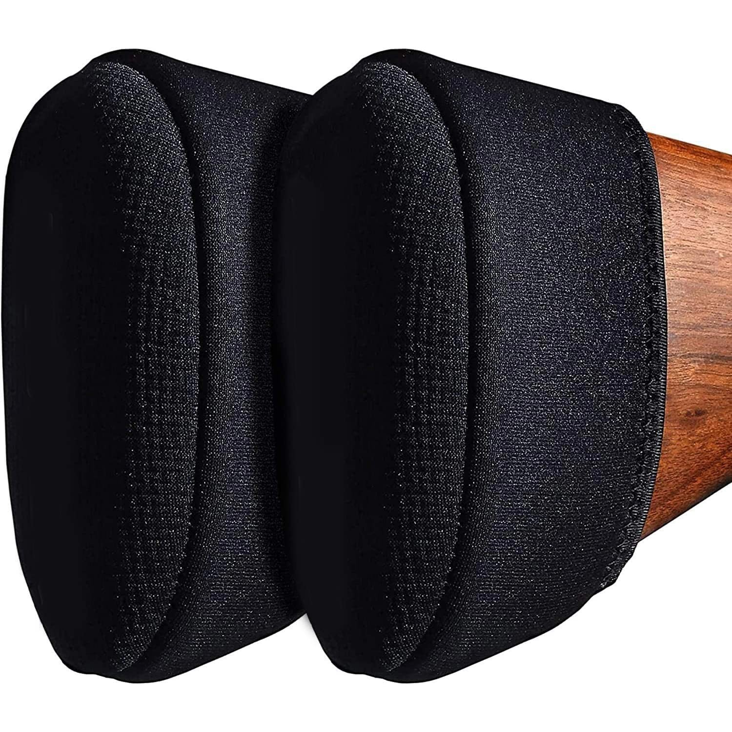 GeToo Slip on Recoil Pad, Gel Filled, Black,2 Pack (M+L) M+L, M+L