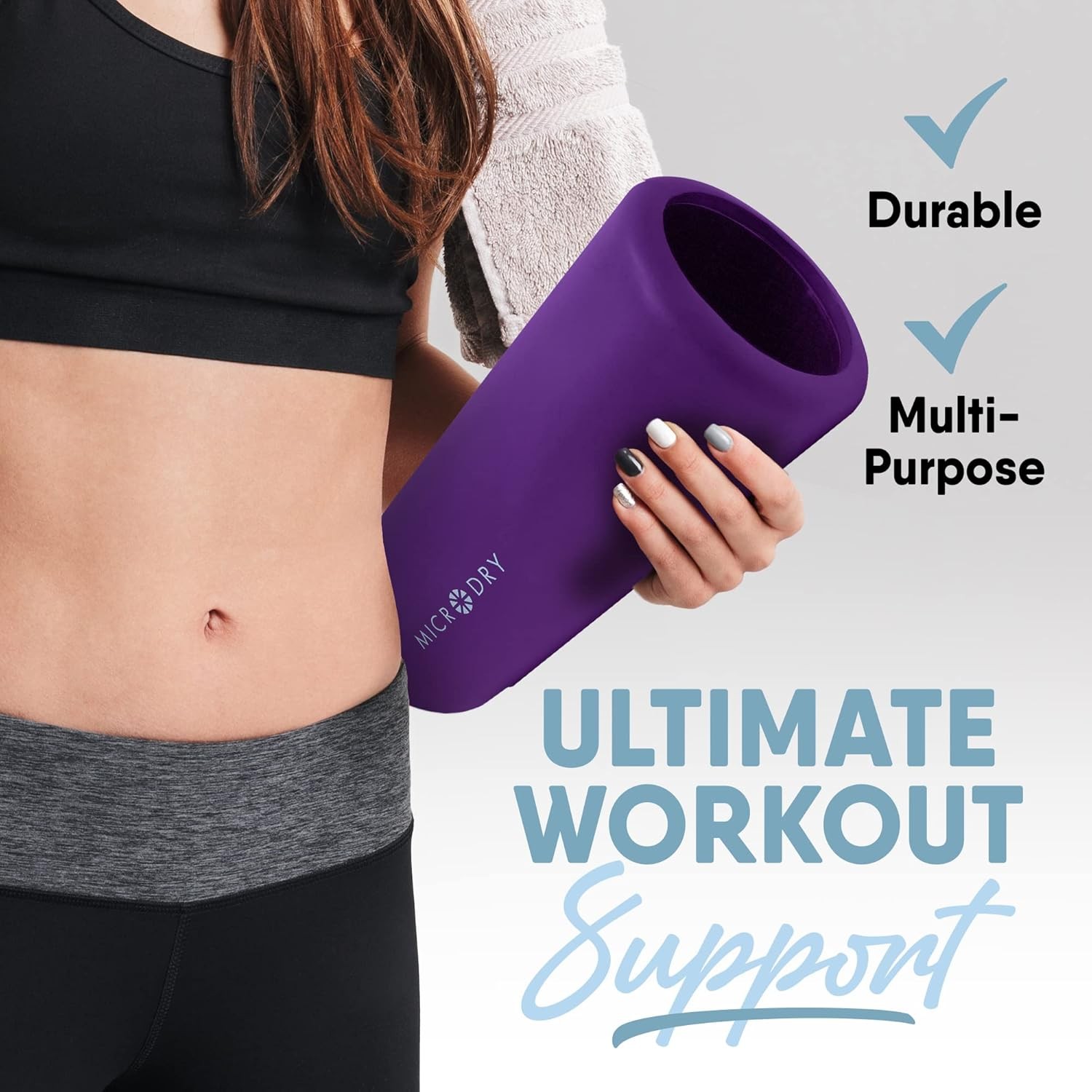 Deluxe High-Density Foam Roller for Muscle Relief, Yoga, Stretching, Deep Tissue