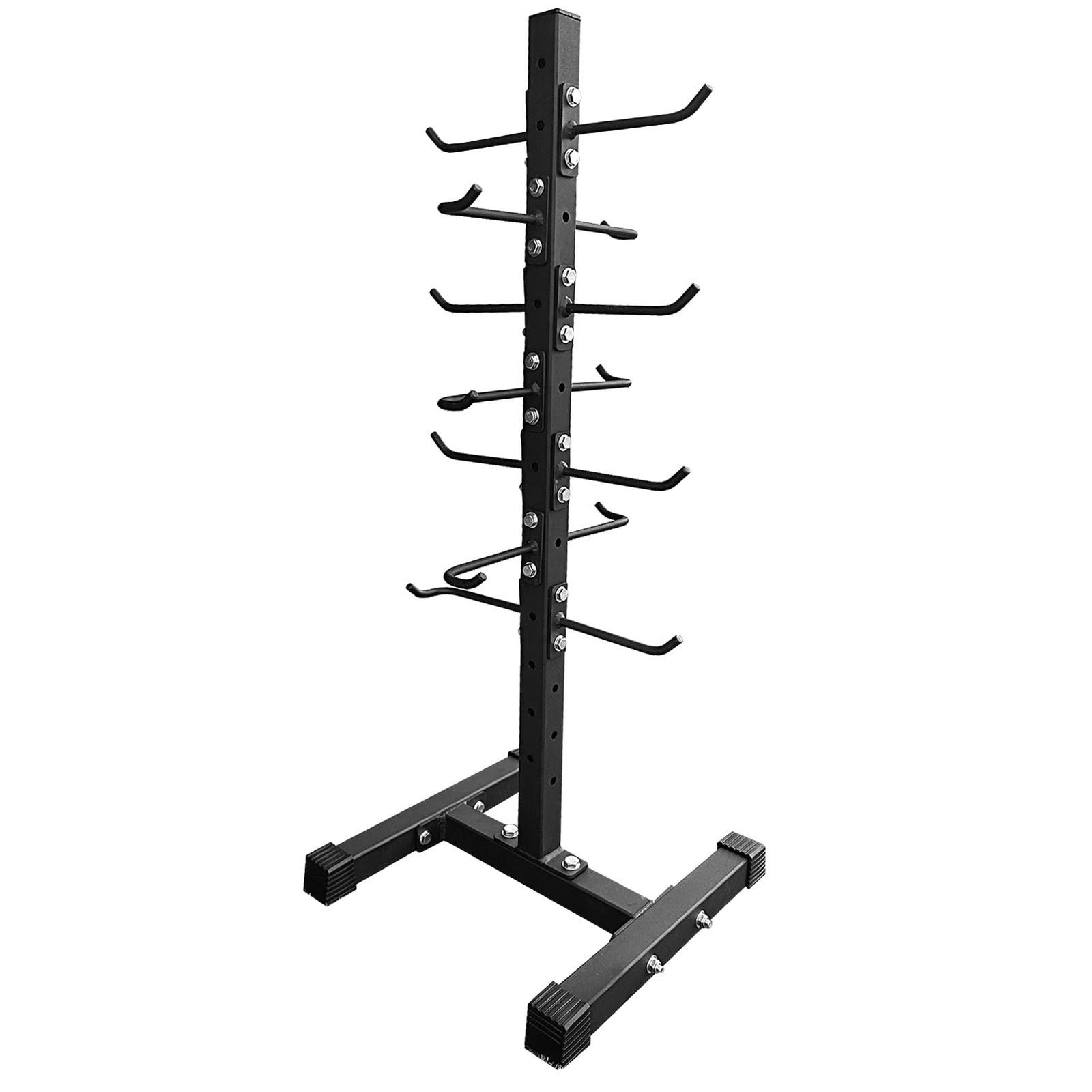 BLUSLM Cable Attachment Rack for Lat Pull Down Bar, Heavy Duty Steel Lat Bar ...