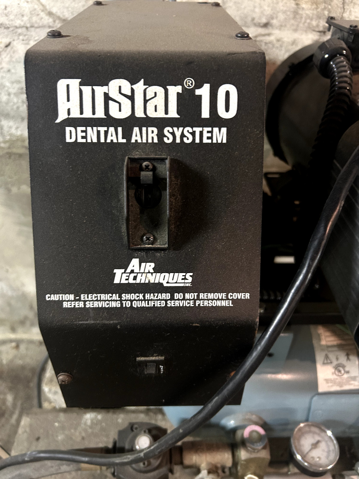 Air Techniques Air Star 10 dental air compressor WORKING