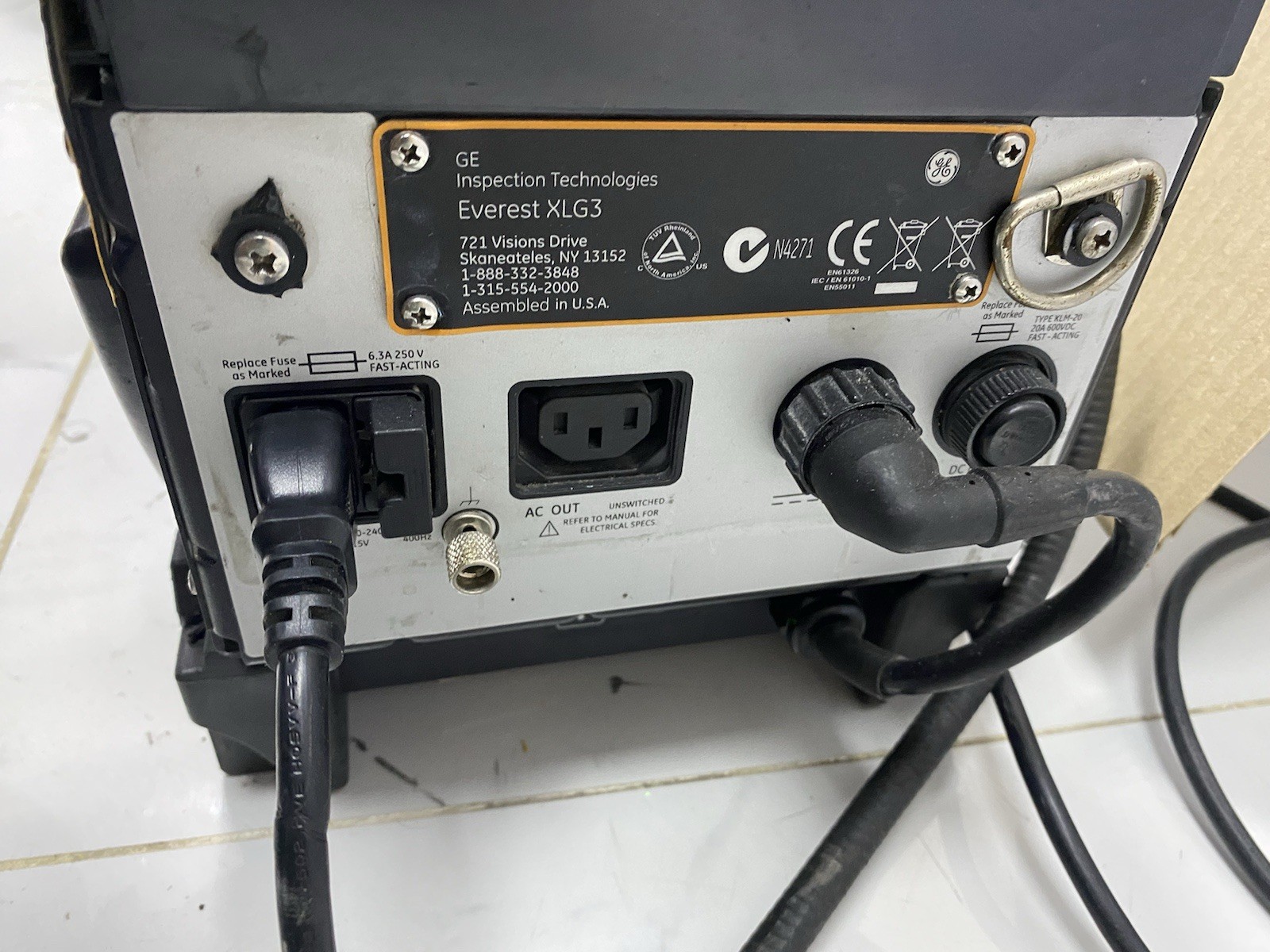 GE Inspection Technologies Everest XLG3 (without Camera Probe)