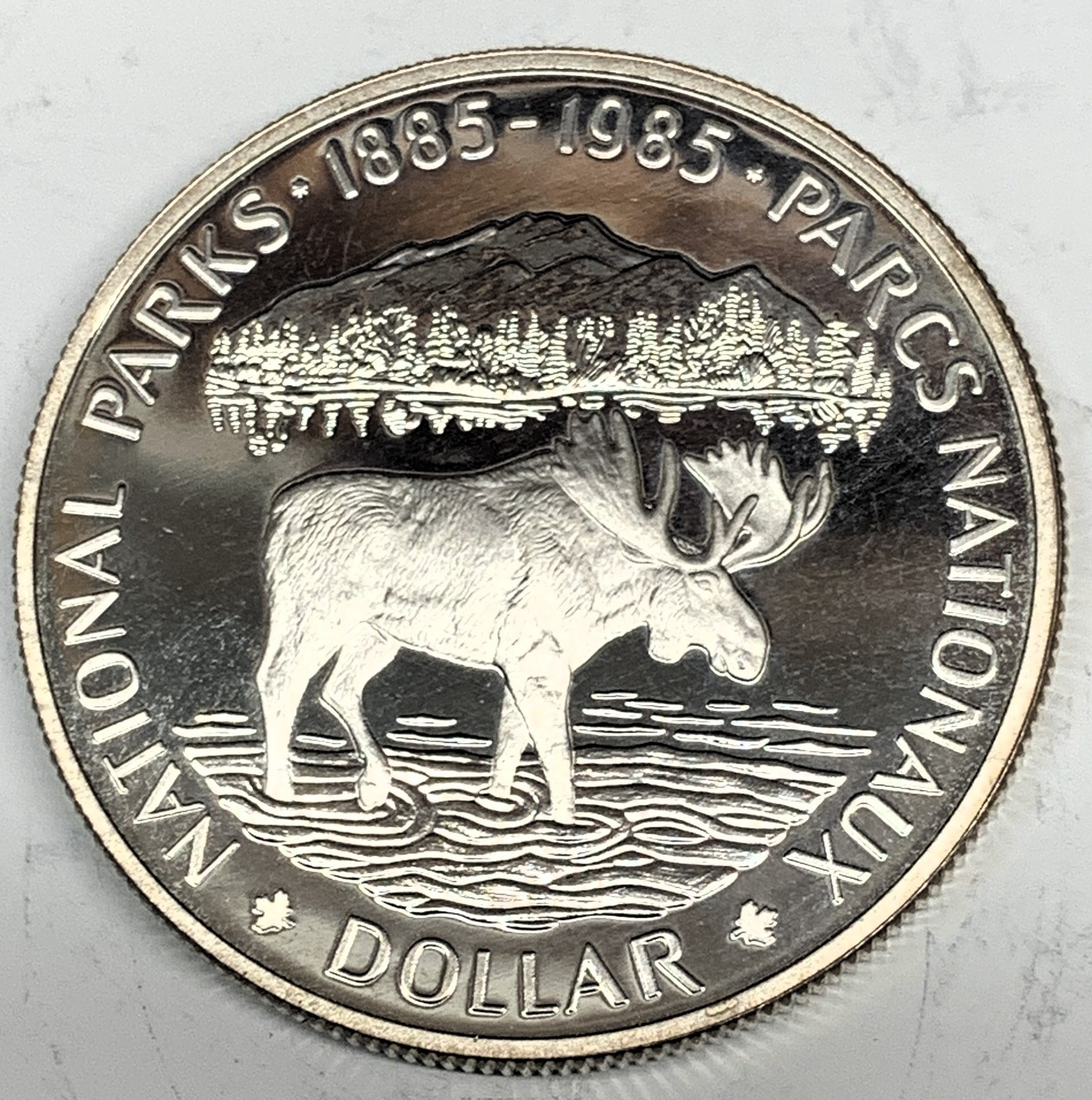 # C7294   CANADA  COIN,   ONE DOLLAR    1985 UNC.