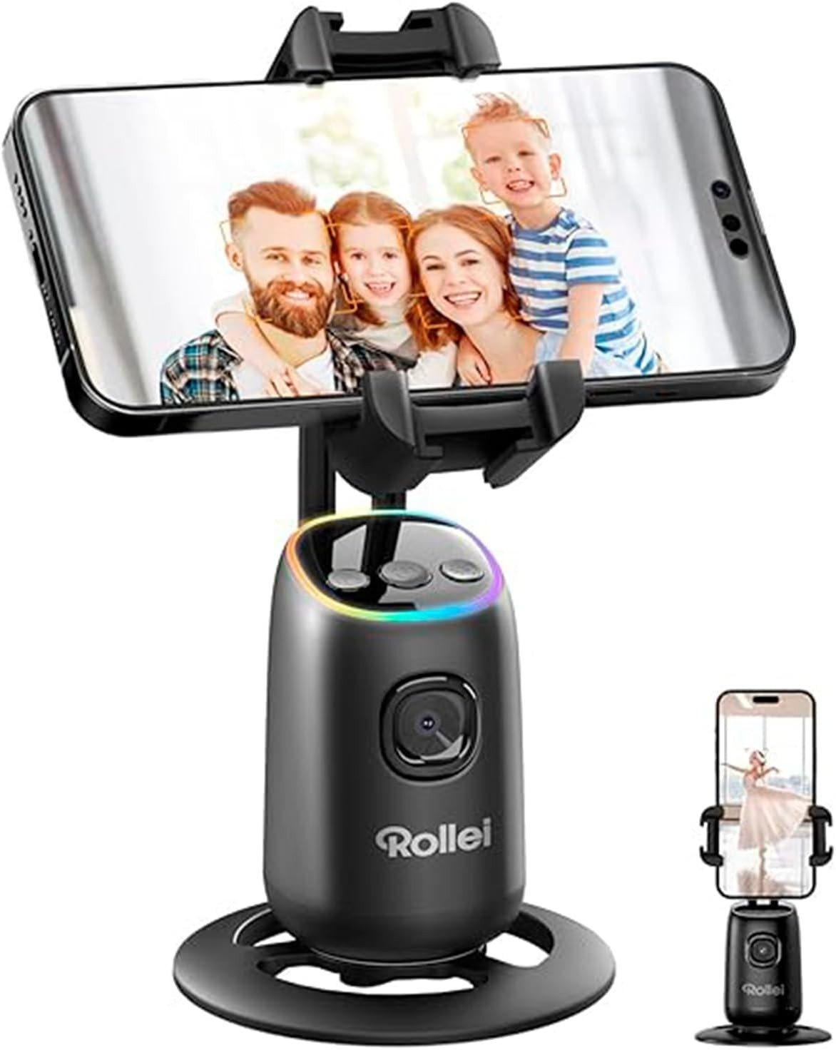 Auto Face Tracking Tripod Phone Gimbal Stabilizer for iPhone/Android
