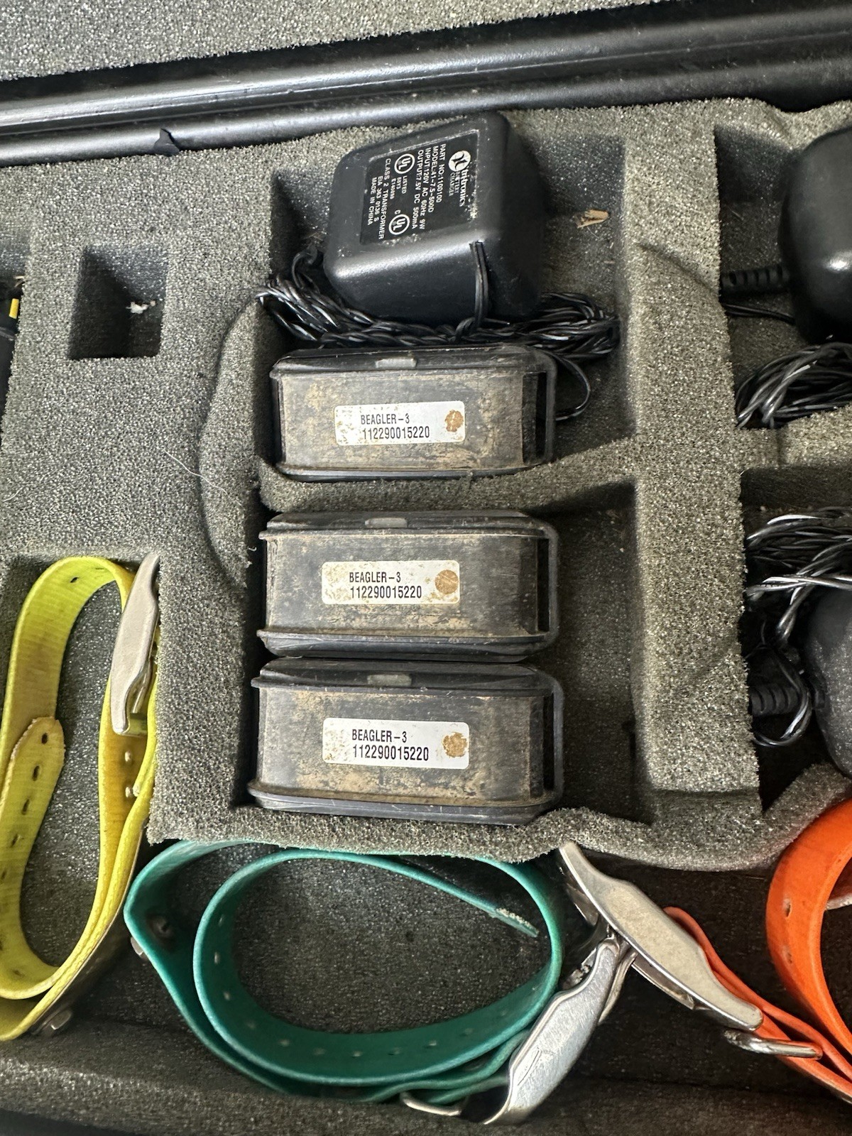 Tie-tronics Beagler 3 Dog Training Collar System And Remote Untested For Parts
