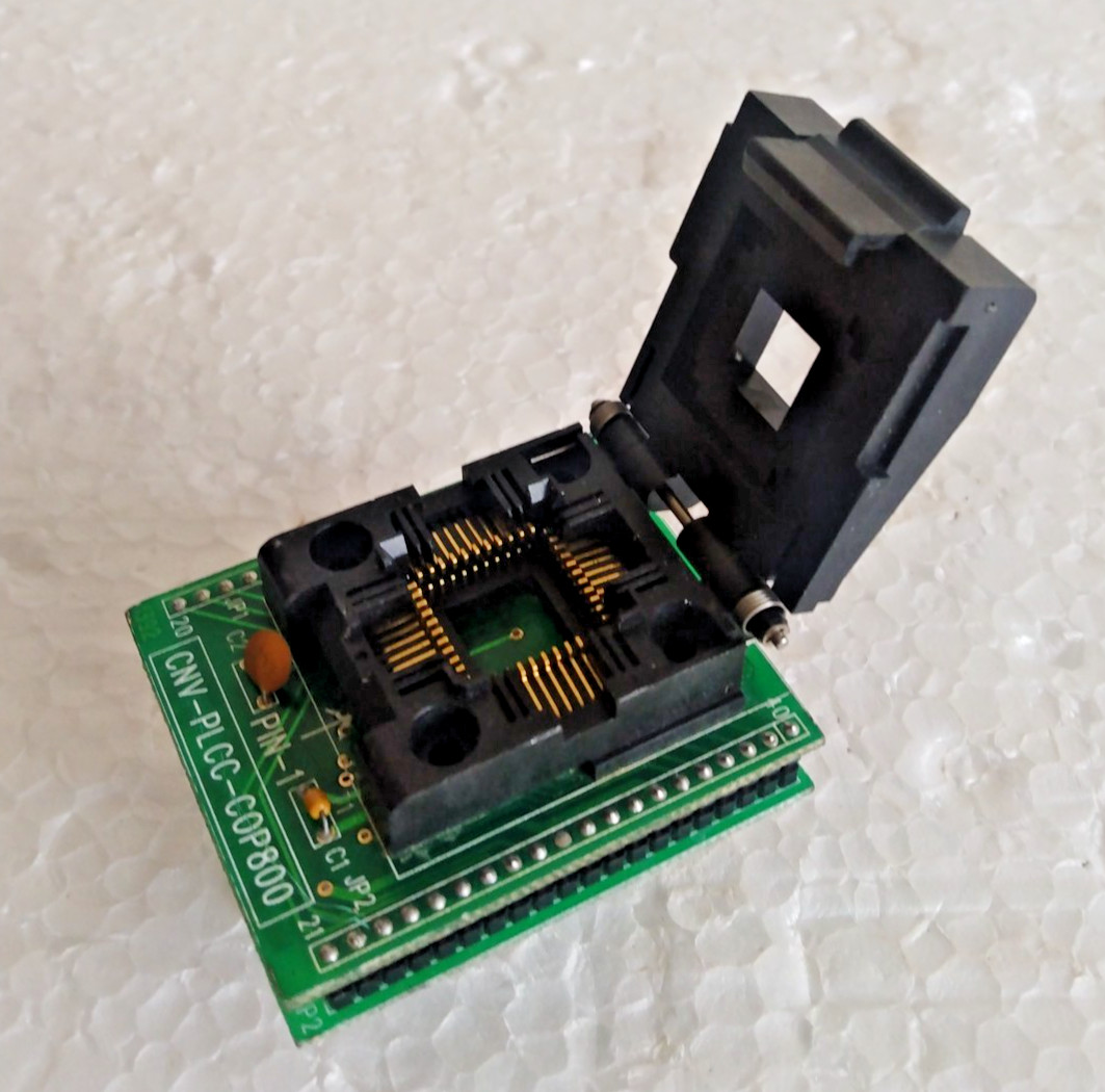 CNV-PLCC-C0P800 Programmer Adapter Chip Test Socket