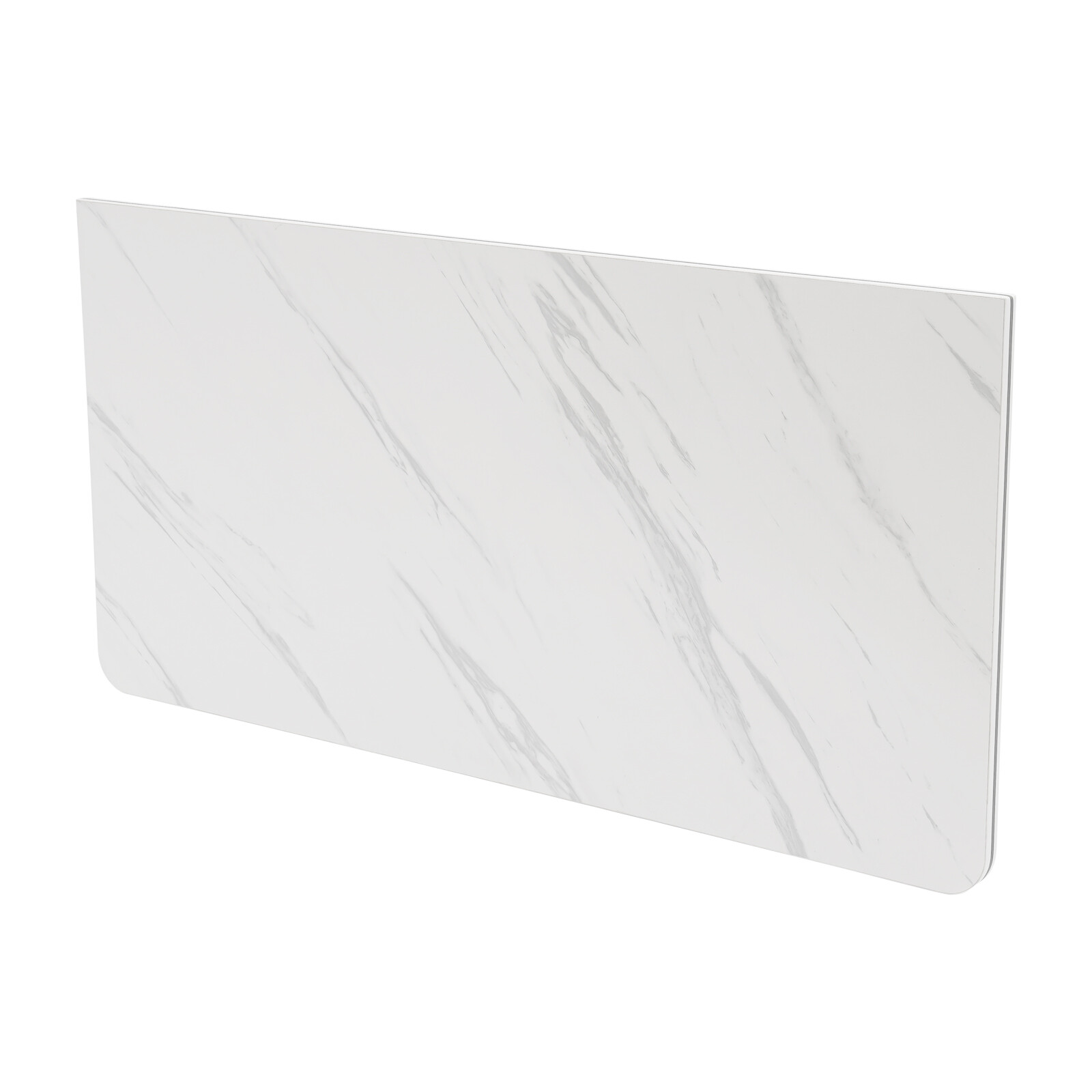 80x40cm White Folding Wall Desk Wall Mounted Folding Table Rectangular Wall Desk