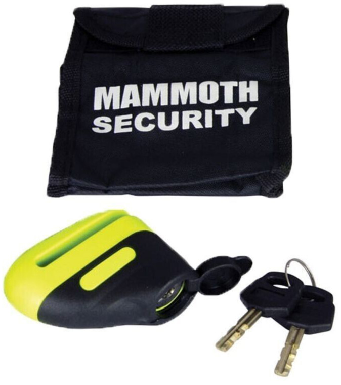 Mammoth Security Blast Disc Lock 10mm Pin