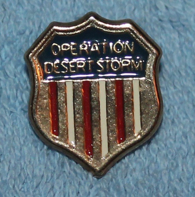 Nice Operation Desert Storm Pin