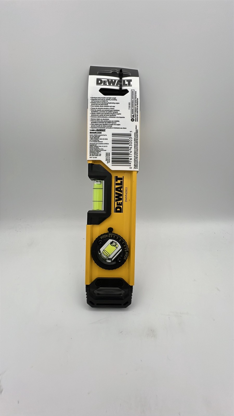 Dewalt DWHT43003 Torpedo Level