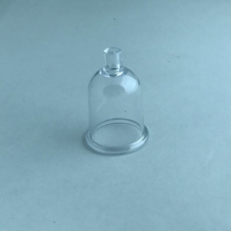 1Pair 4.5 cm Vacuum Cupping Cups Replacement With Pipe For Vacuum Spray Machine