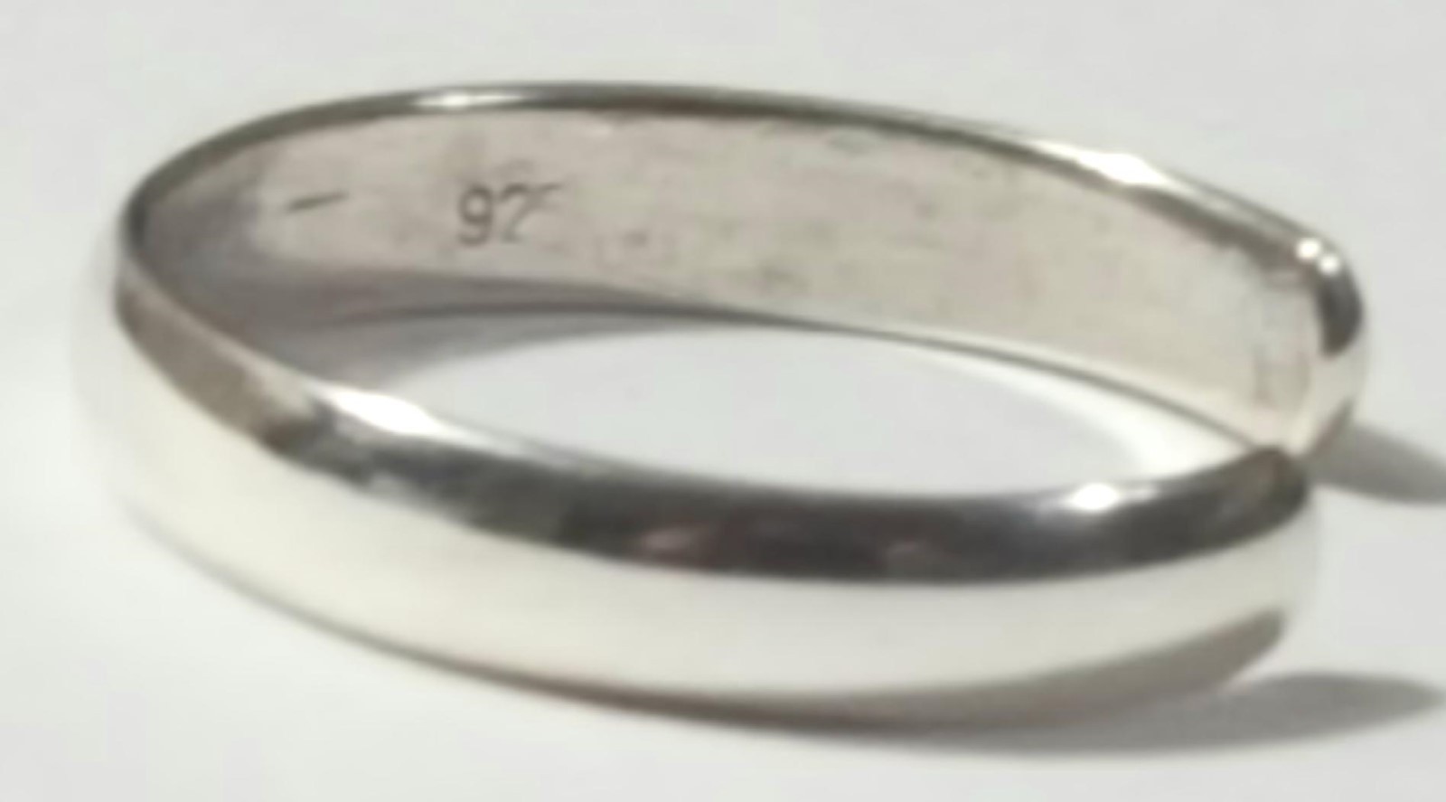 Plain Band Toe Ring Adjustable 925 Sterling Silver 3 mm