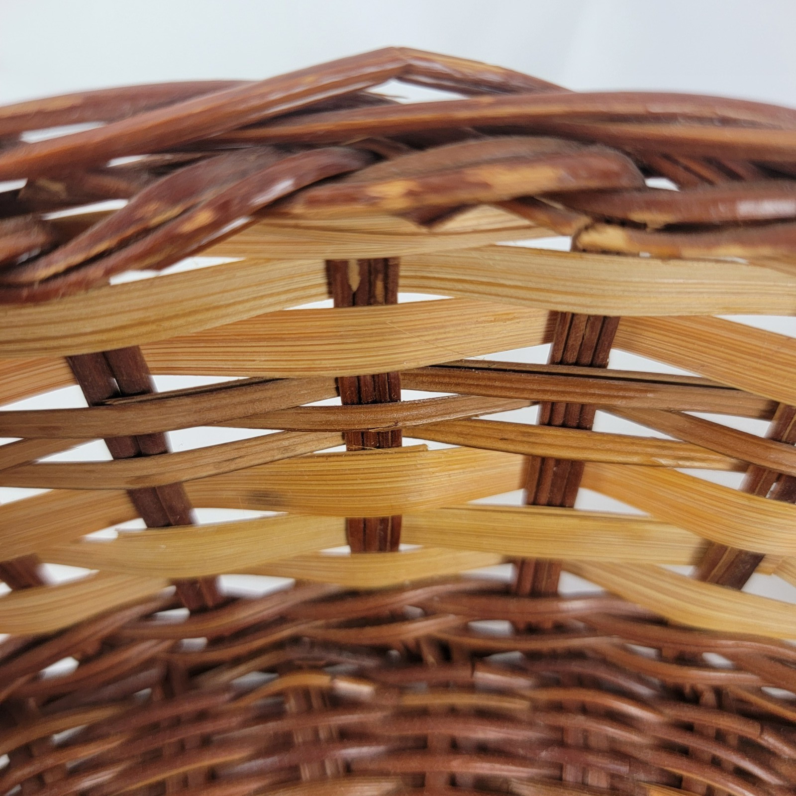 Woven Wicker 11" Multi-Purpose. Baskets Set of 2