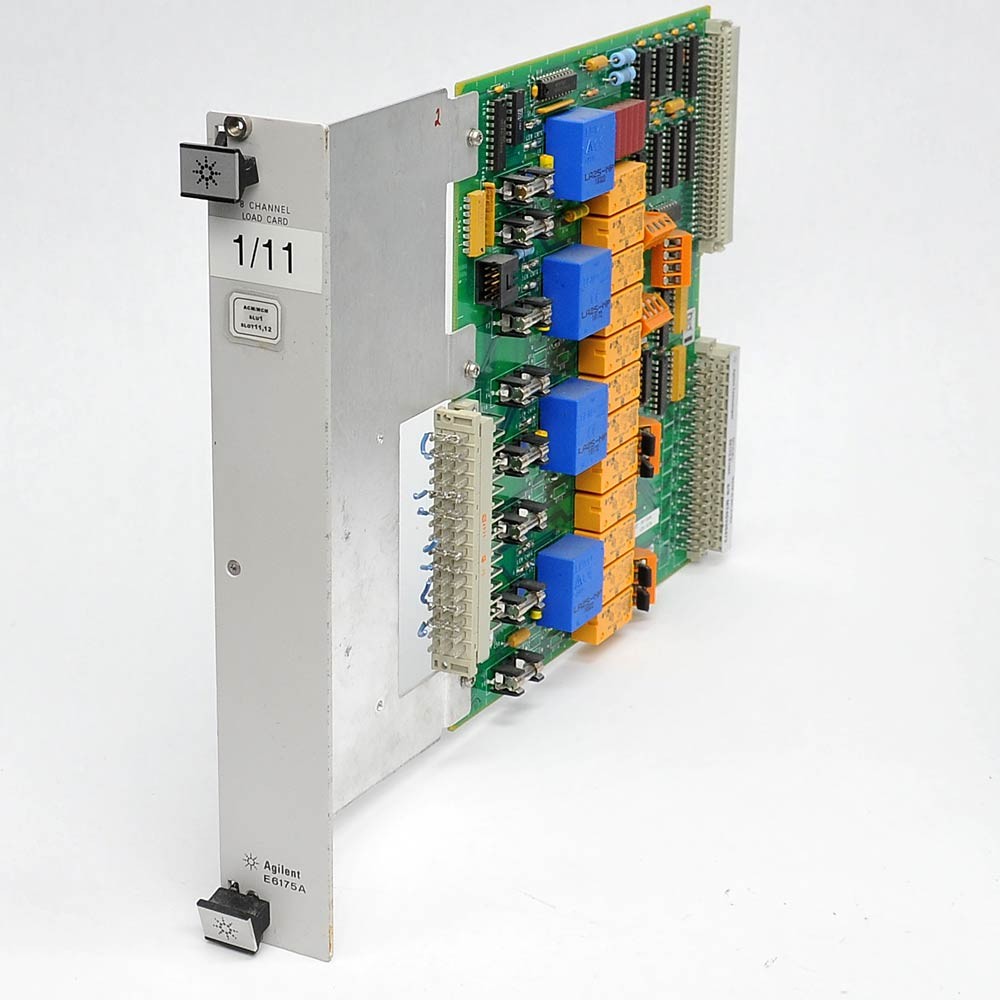 Agilent E6175A VXI Bus Load Card 8 Channels  7.5A (15A Peak) with Transducer