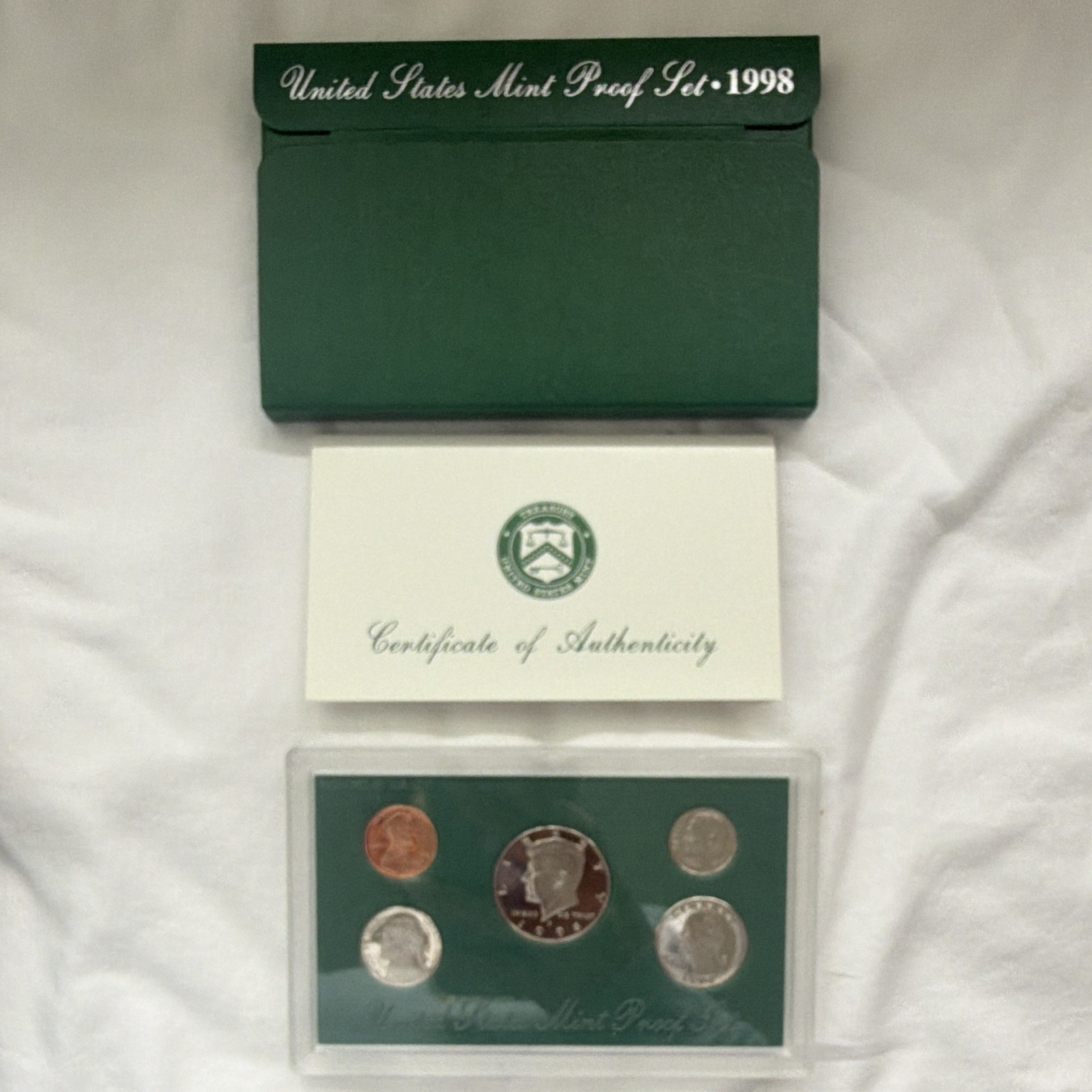 1998 United States Mint Proof Set San Francisco Mint w/ COA
