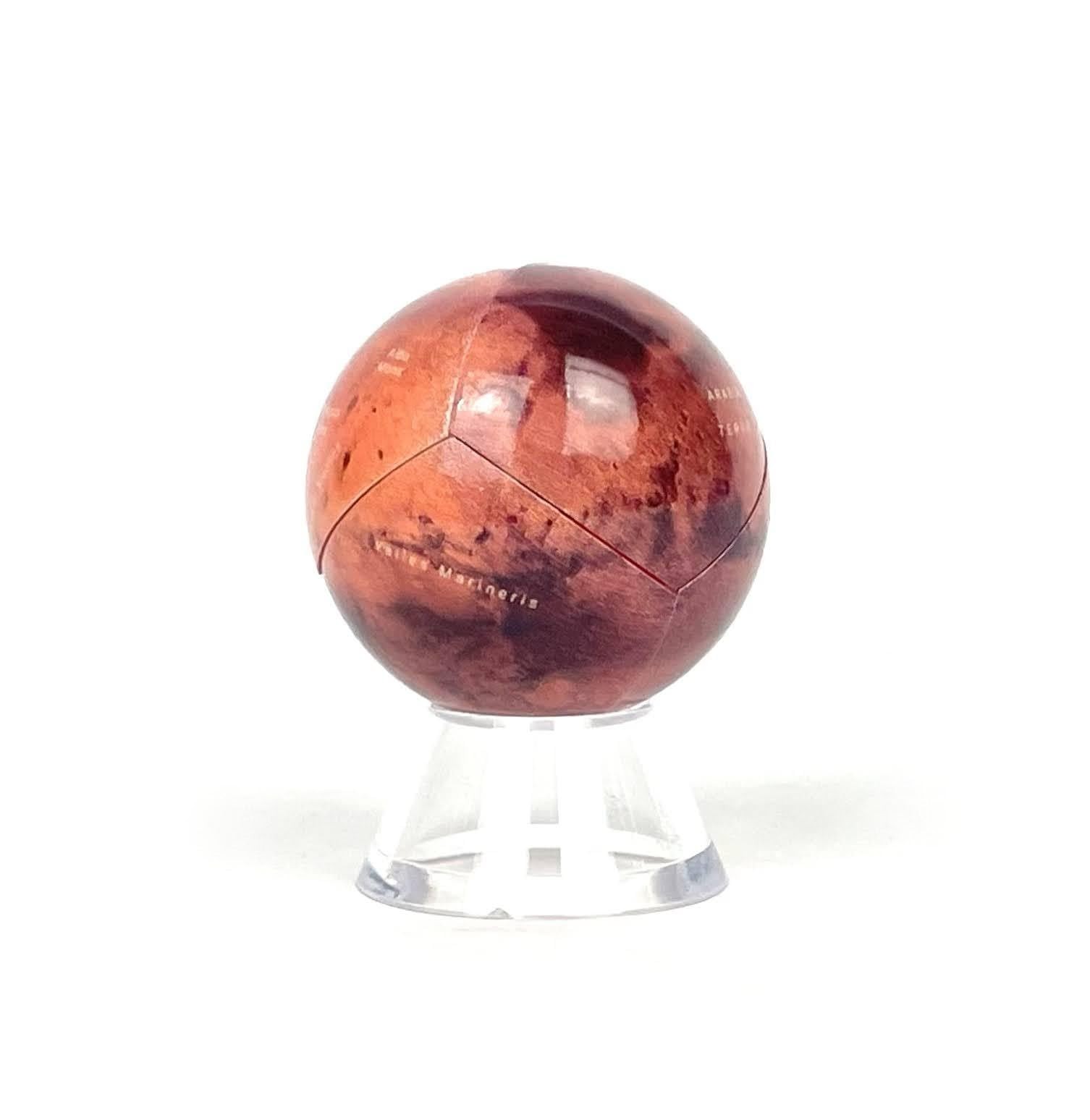 Mars globe - Snapspheres mini-globe 1.58"