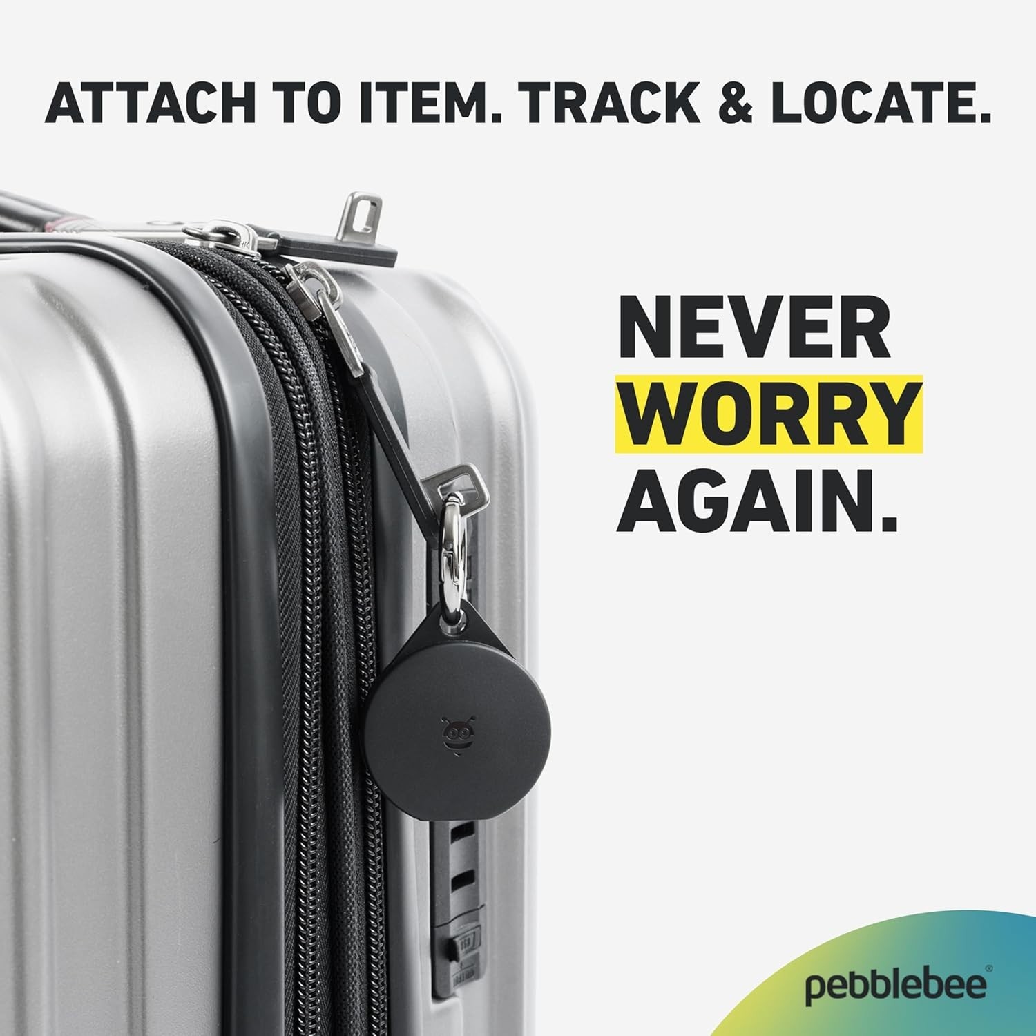 Pebblebee Clip Universal - Rechargeable Mini Item Tracker | Alternative to Ai...