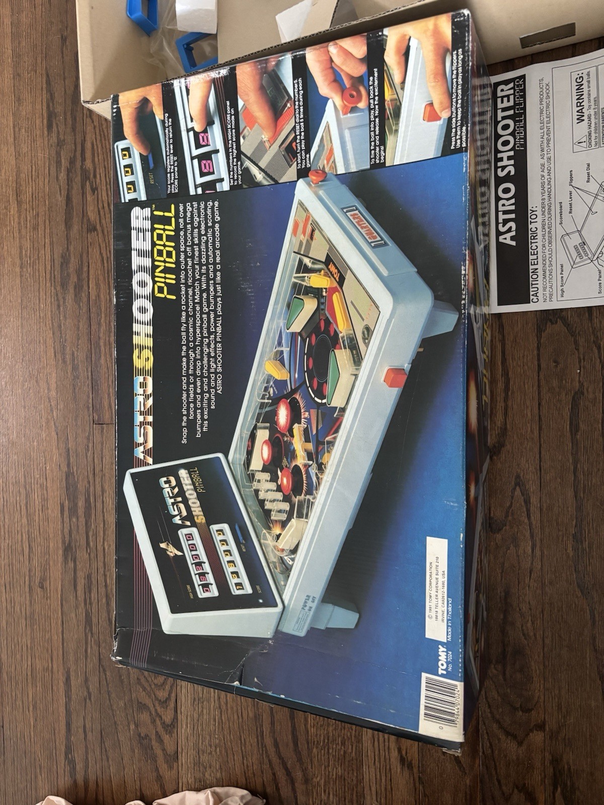 Old School Astro Shooter Pinball Machine Box Only