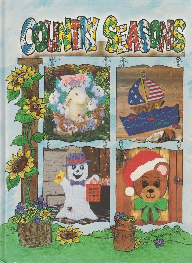 HB PLASTIC CANVAS COUNTRY SEASONS 38 GREAT PROJECTS