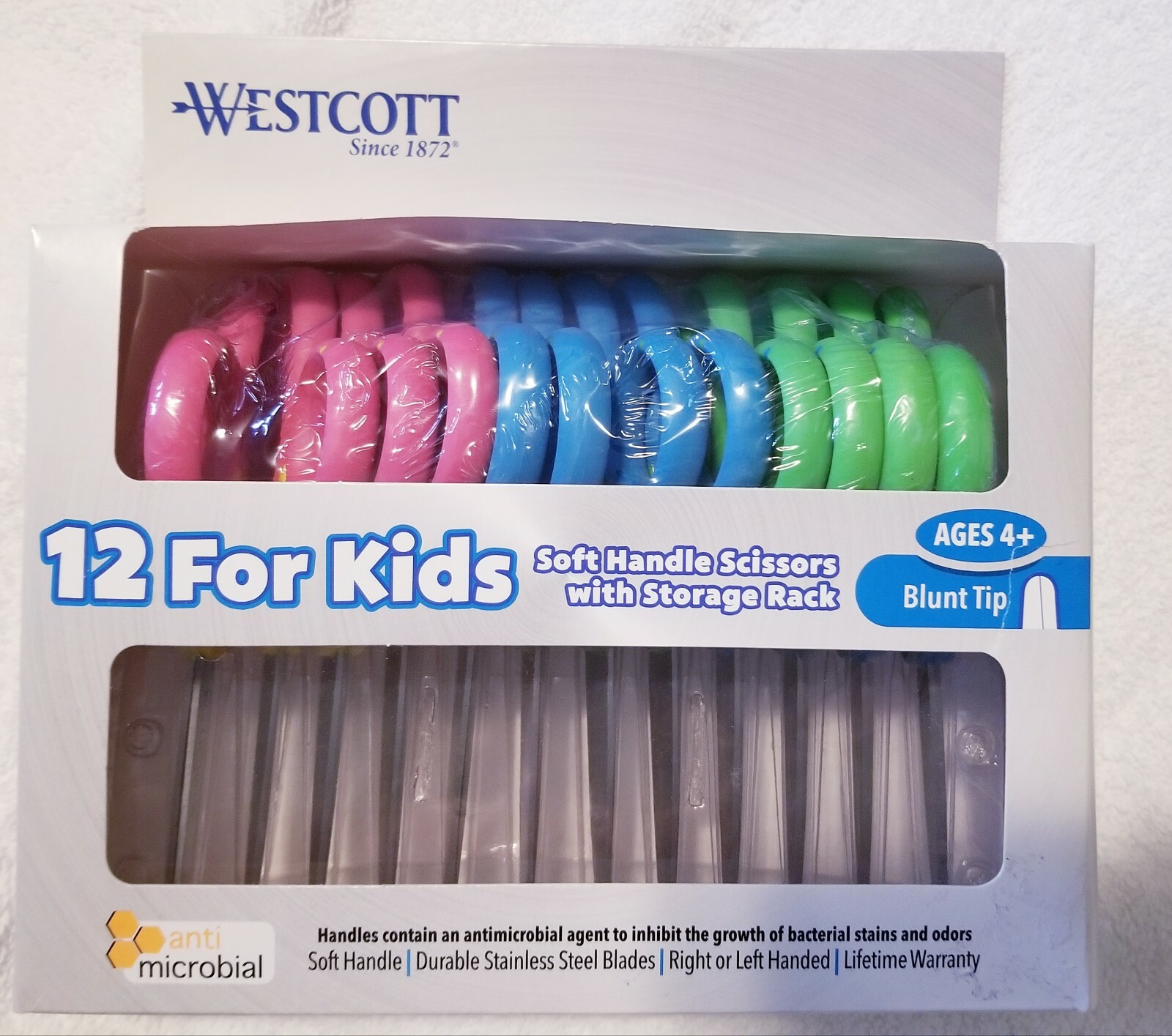 For Kids Scissors different colors 12 in the pocket