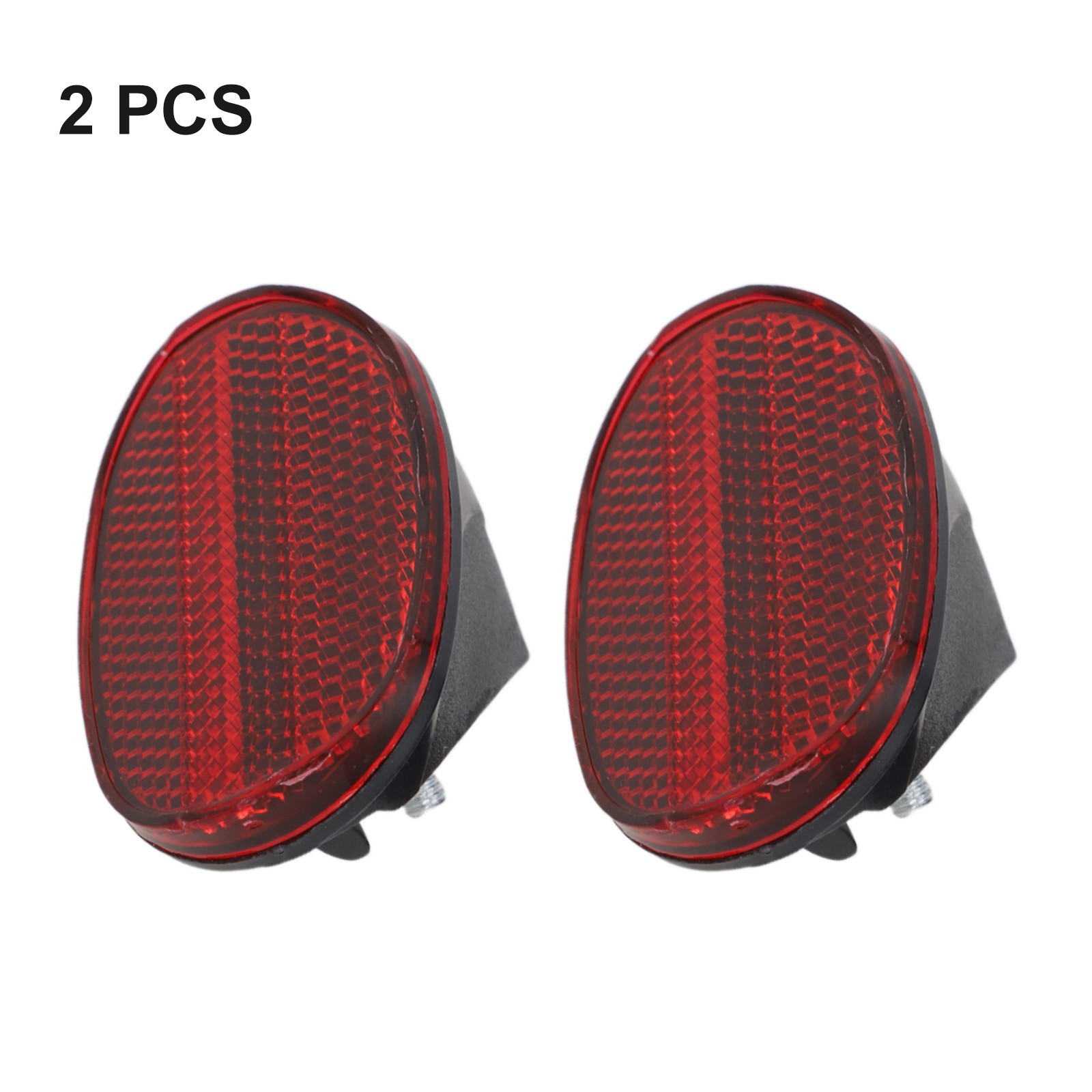 Rear Mudguard Rear Mudguard Oval Rear Mudguard Black And Red Safety