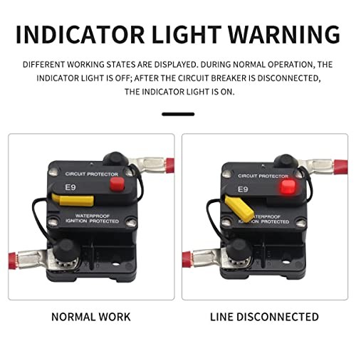 Circuit Breaker with LED Indication DC 300A Surface Mount with LED Indication