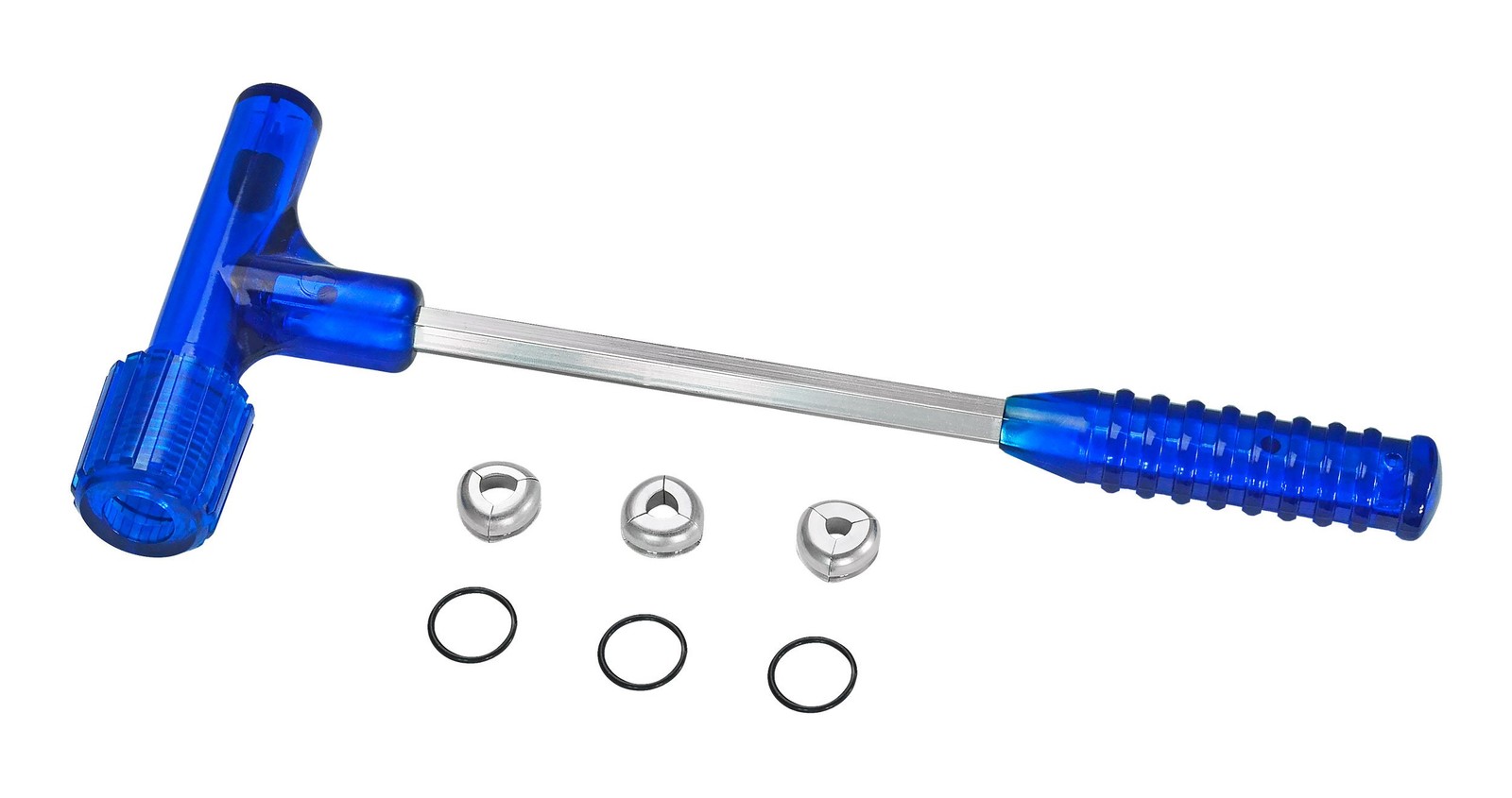 Impact Bullet Puller Hammer Tool w/ 3 Expandable Collets for .17 to 50 Cal New