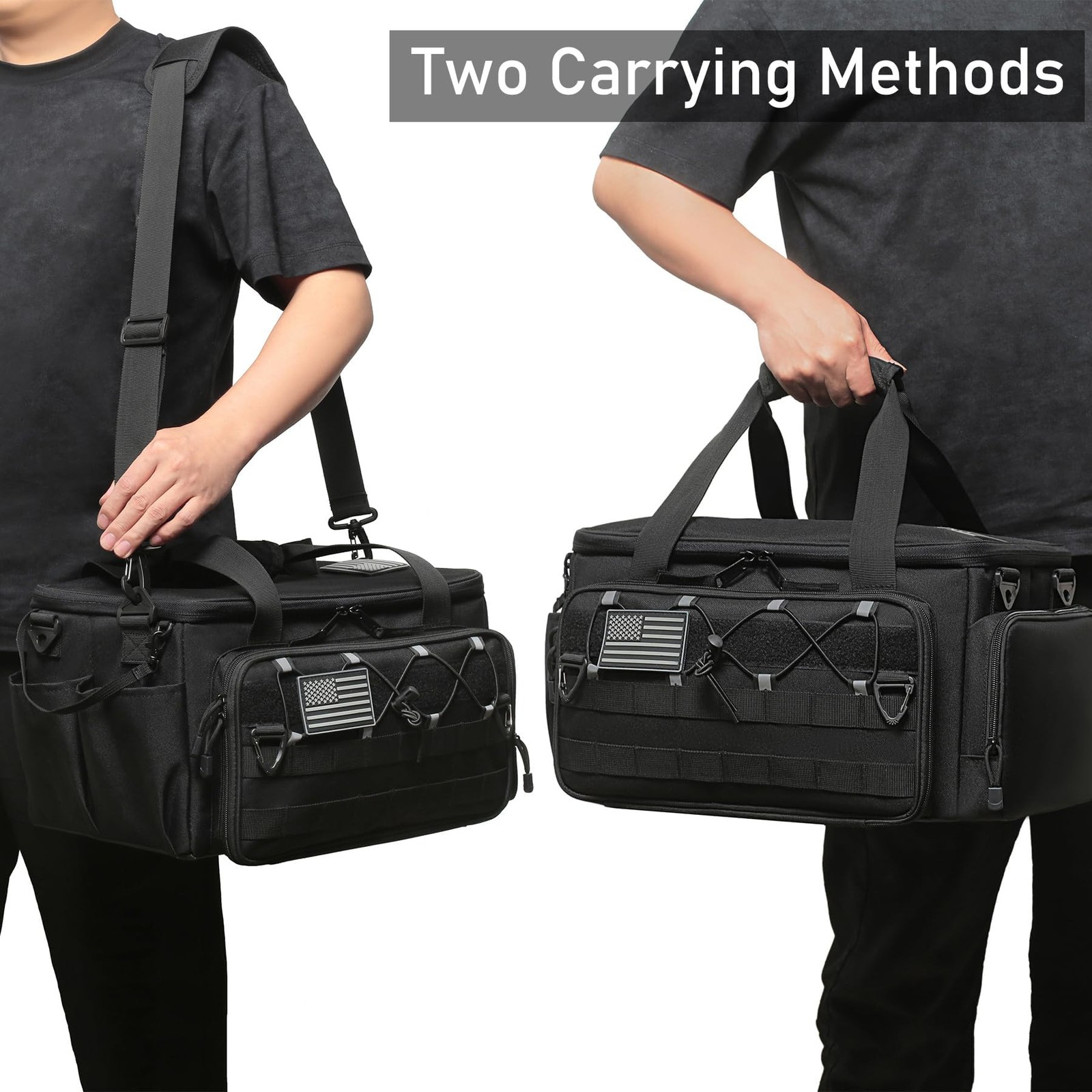 15-Inch Tool Bag Multi-purpose Tool Organizer Bag For Men with Shoulder Strap...