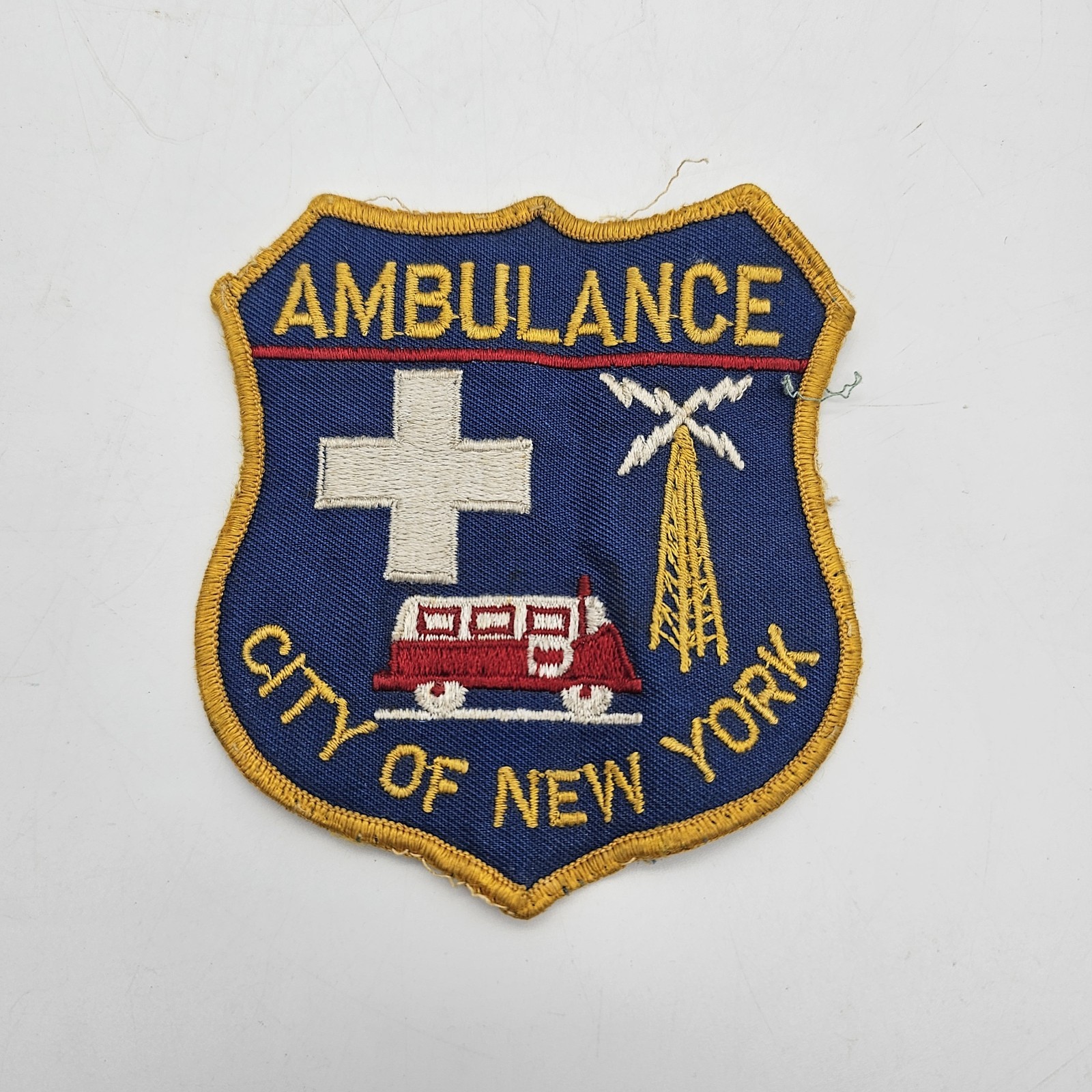 1960's Department Of Hospitals City Of New York Ambulance Patch