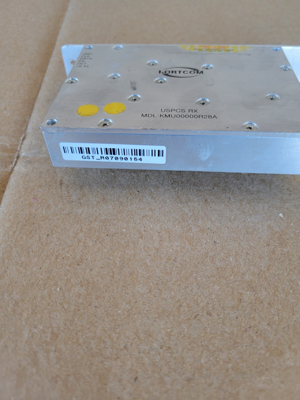 LOT OF MICROWAVE MODULE KORTCOM Uspcs Rx Kmu00000R28A If 20mhz 15mhz 10mhz
