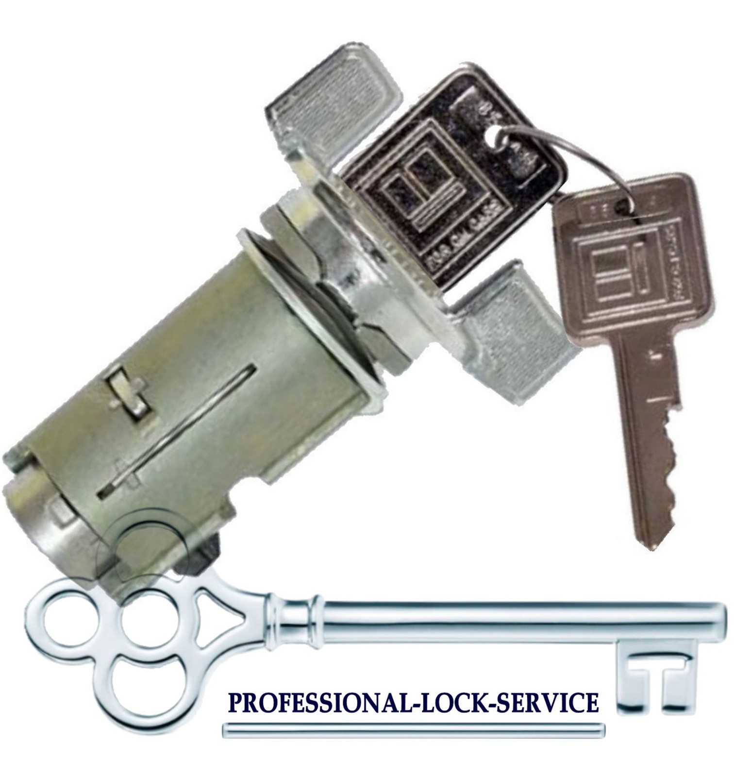 Chevy S10 GMC S15 Sonoma Pickup 82-94 Ignition Key Switch Lock Cylinder 2 Keys