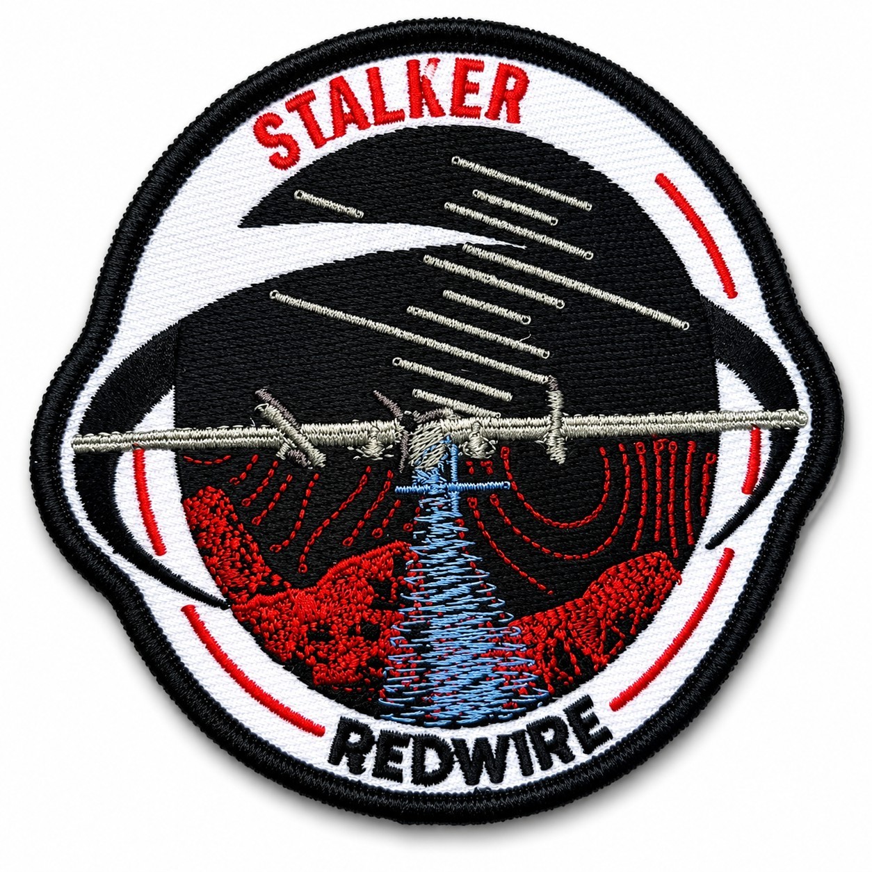 Redwire Stalker Drone Patch Hook & Loop Military New
