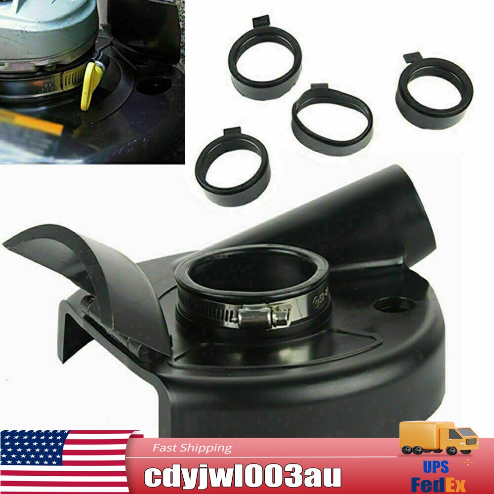 7” Universal Angle Grinder Dust Collector Dust Shroud Surface Clean Vacuum Cover