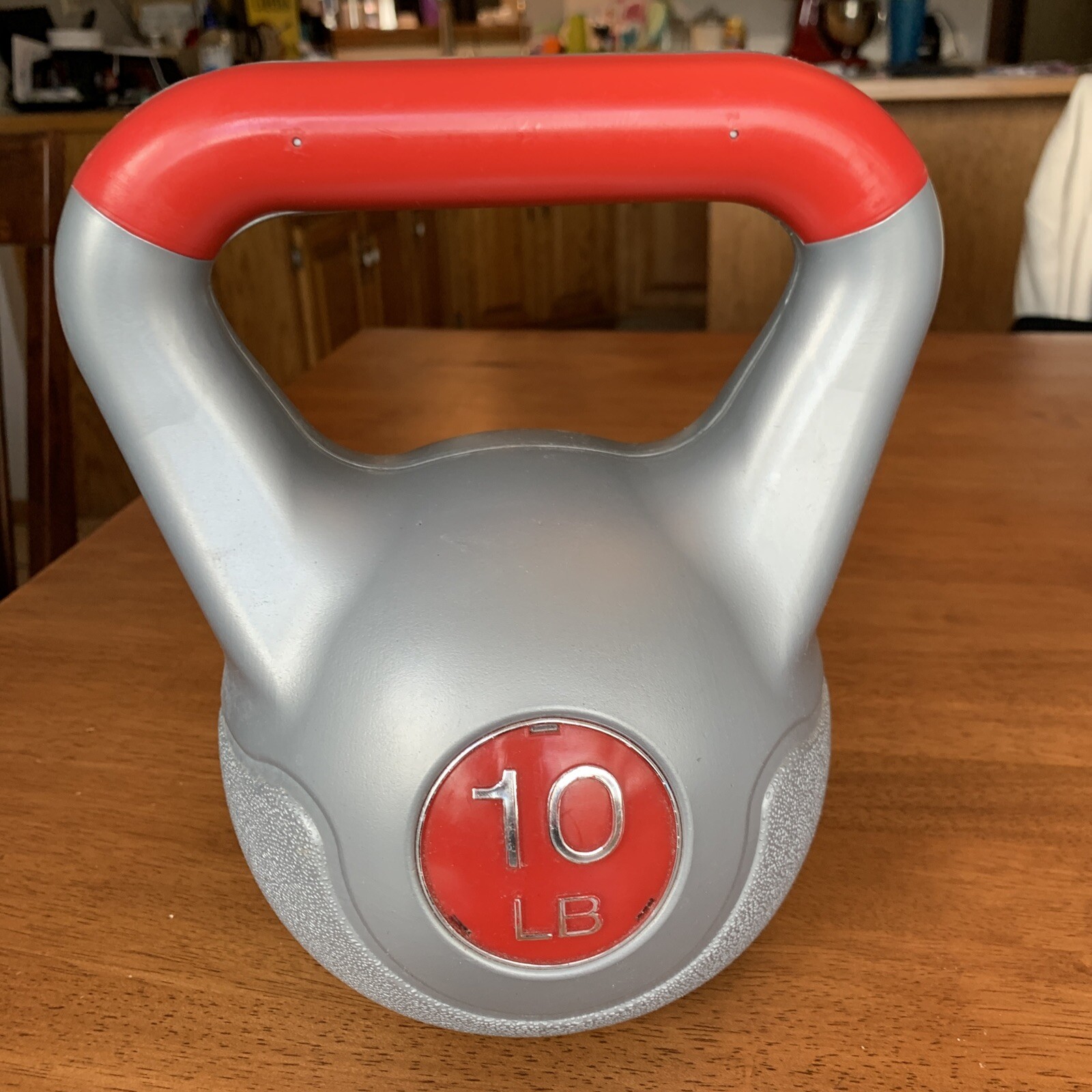 1 - 10# Kettlebell Red Men’s Health Weight Exercise Lifting