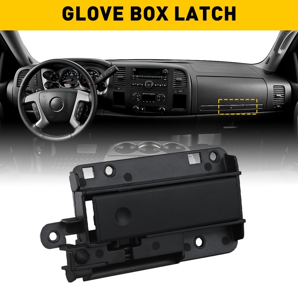 Upper Glove Box Handle Compartment Dash Latch For GM Silverado Sierra 1500 08-14