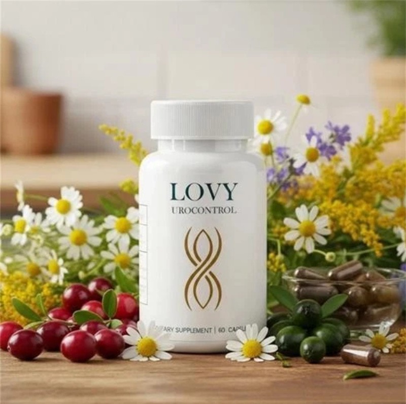 Lovy Urocontrol Capsules, Bladder Health Supplement, Maximum Strength Formula