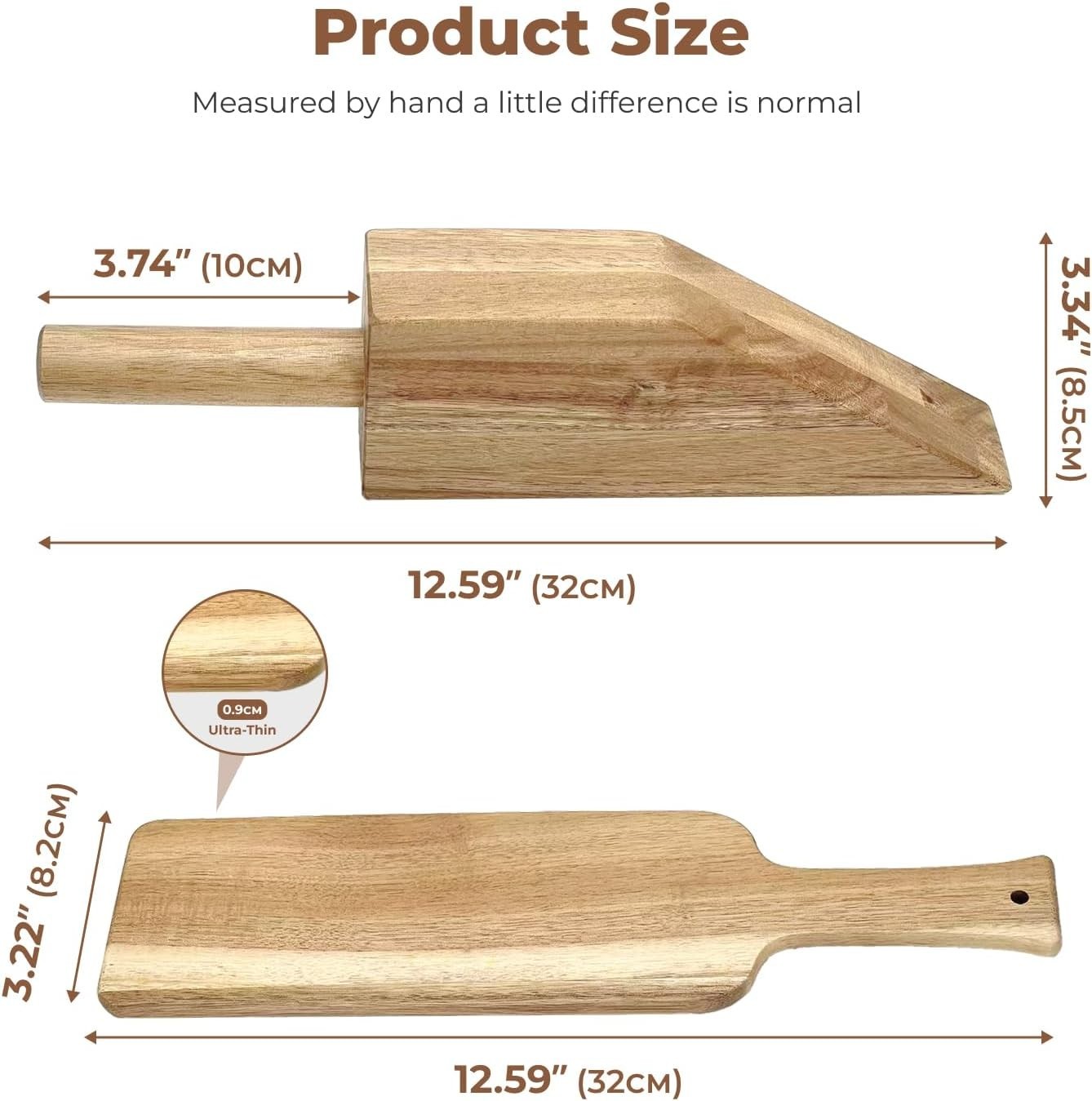 Ergonomic Acacia Bed Maker Set for Effortless Sheet Changes - Ideal for Seniors
