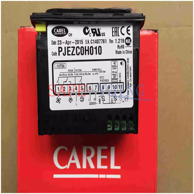 CAREL Digital Temperature Thermostat Controller Probes PJEZC0H010 230V/50HZ-60HZ
