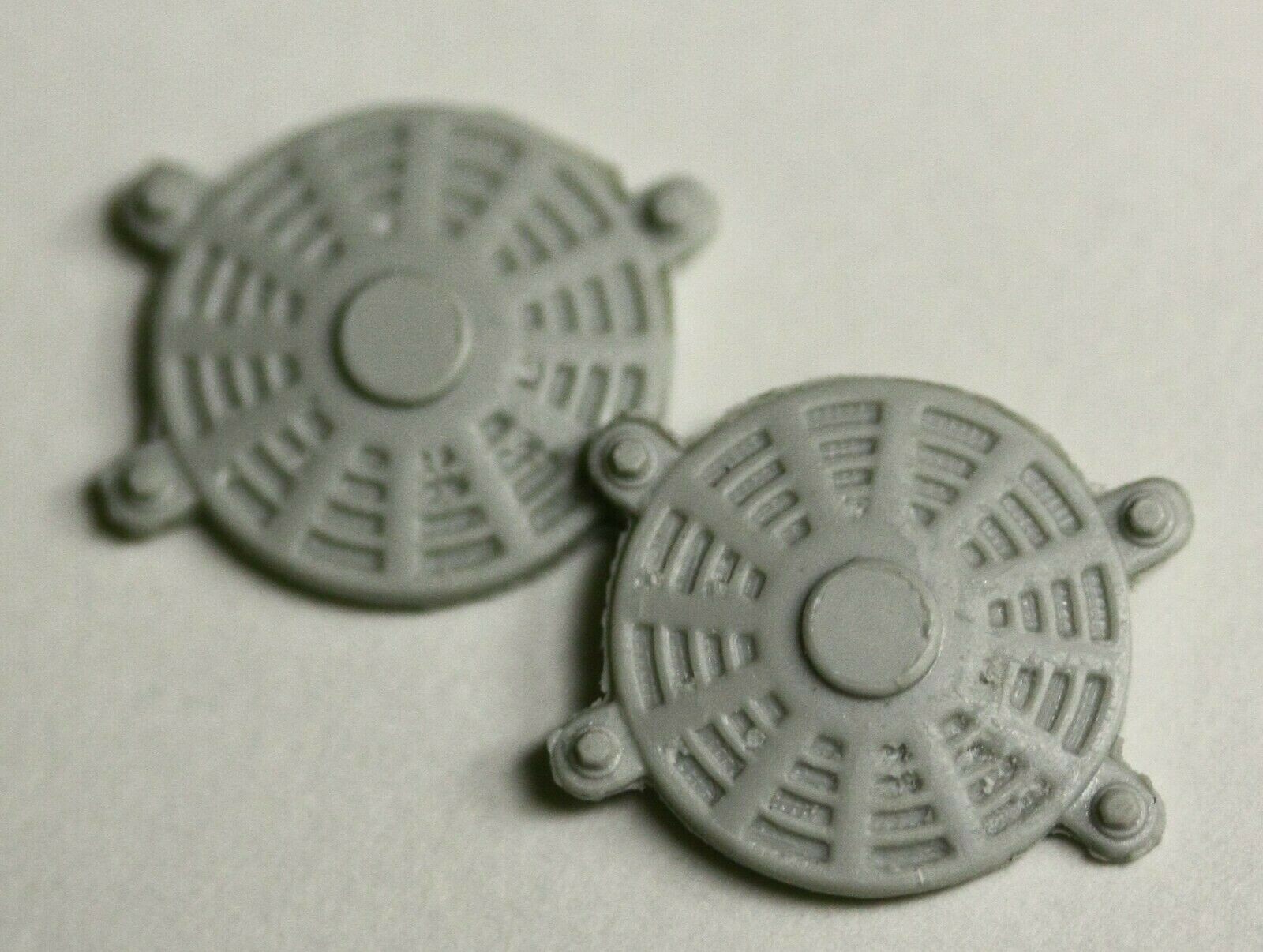 FAB24813 High Performance Electric Cooling Fans 2pc1/24-25th Pressure Cast Resin