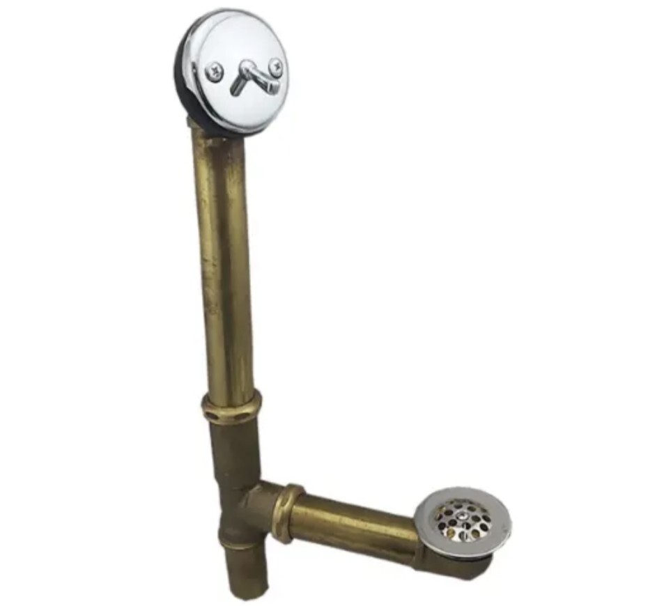 PROFLO PFWO250 Tub and Shower Waste / Overflow Drain - For tubs 18" - 24" Tall