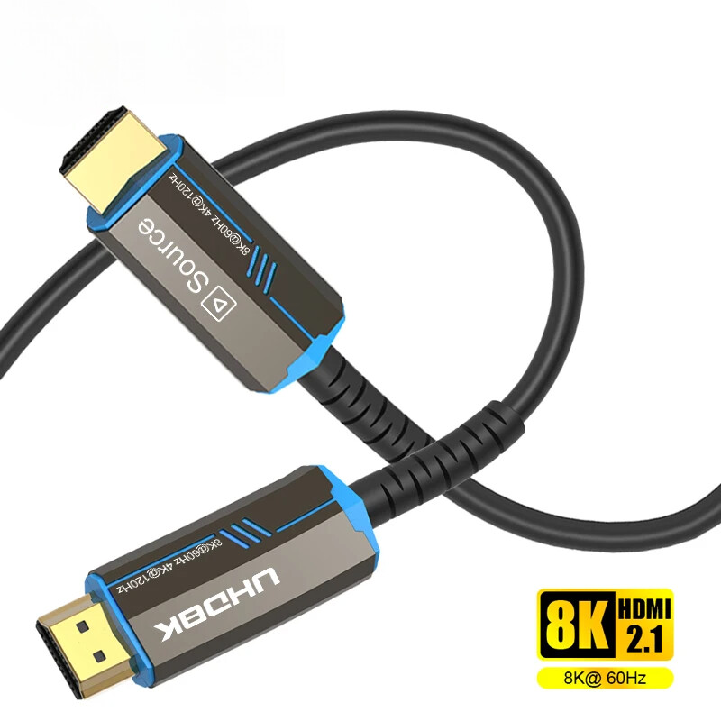 8K 60Hz HDMI 2.1 Fiber Optical Cable 4K 120Hz 2.0 Ultra High Speed 48Gbps HDR