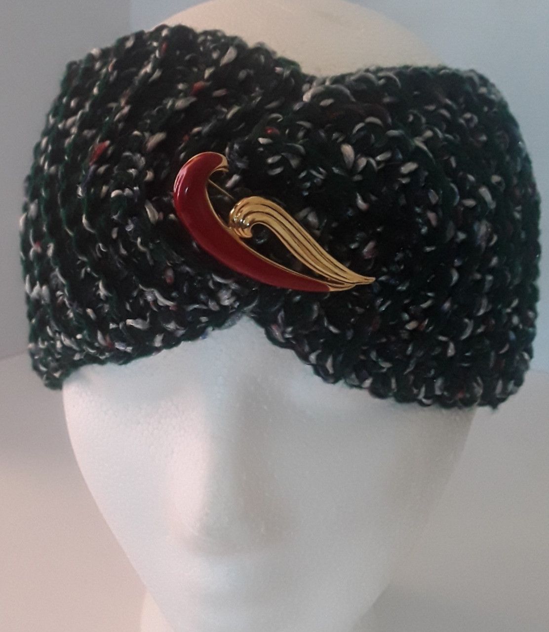 Ear Warmer Adult Crocheted Handmade Head Band