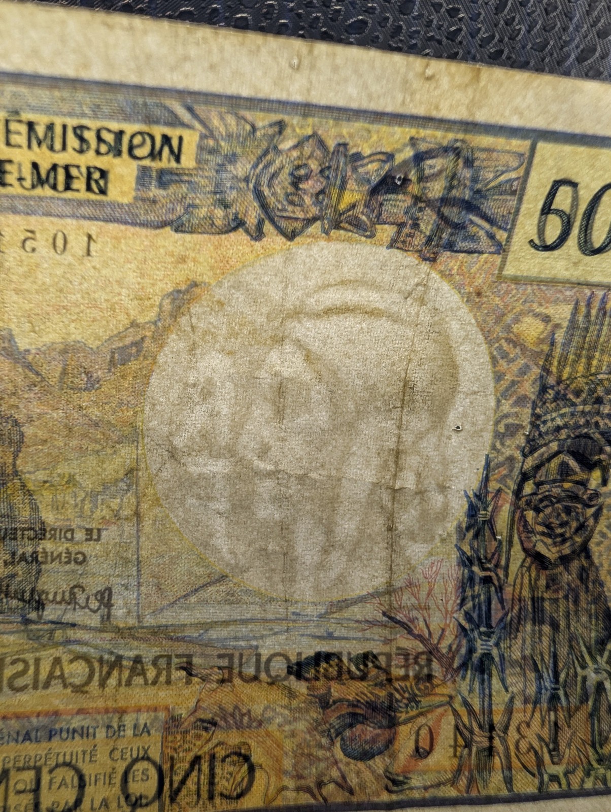 New Caledonia 1985 500 Francs