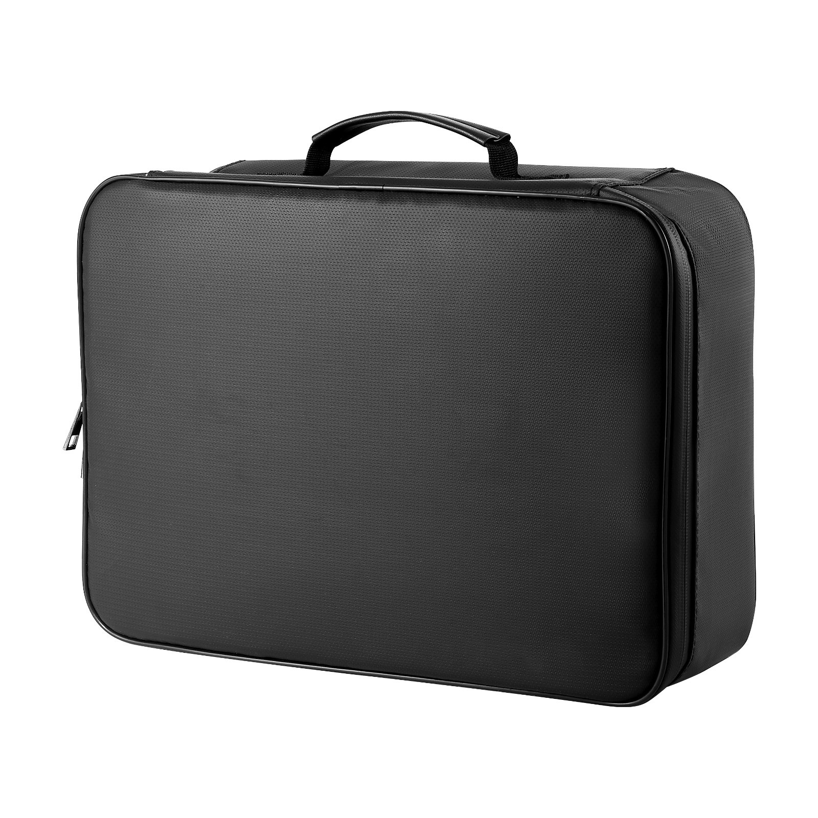 Uimoso Fireproof Document Storage Box 1832℉ Multi-Layer File Organizer with Lock