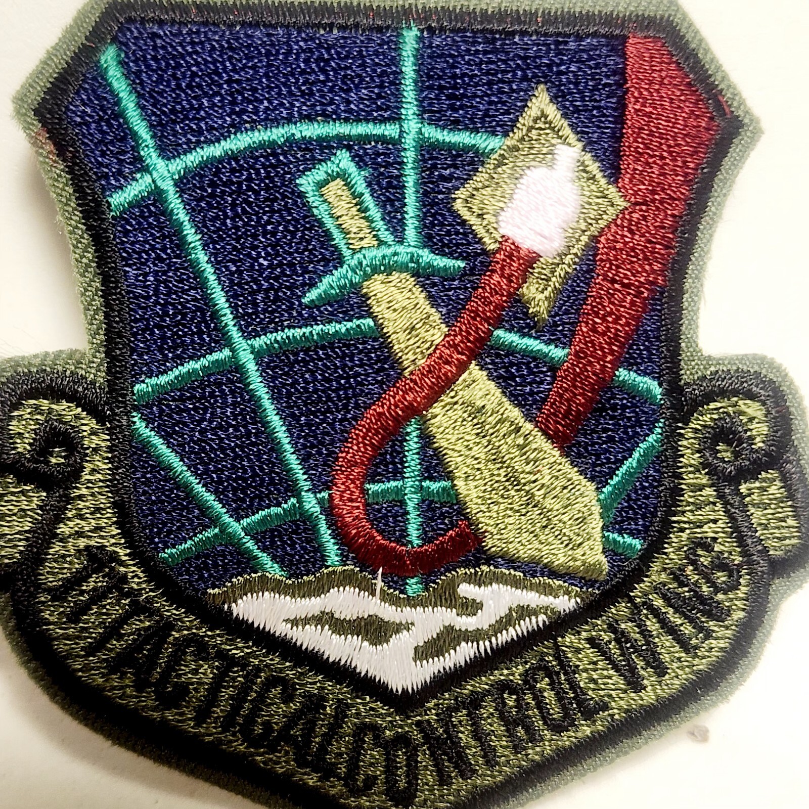 USAF Air Force Patch 11th Tactical Air Control Wing Unused 3" X 2.75"