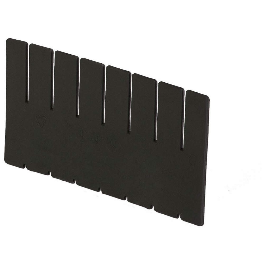 LEWISBINS DV1080-NXL   BUY 25S Divider,Black,Polyethylene,7.4 in 8Z961