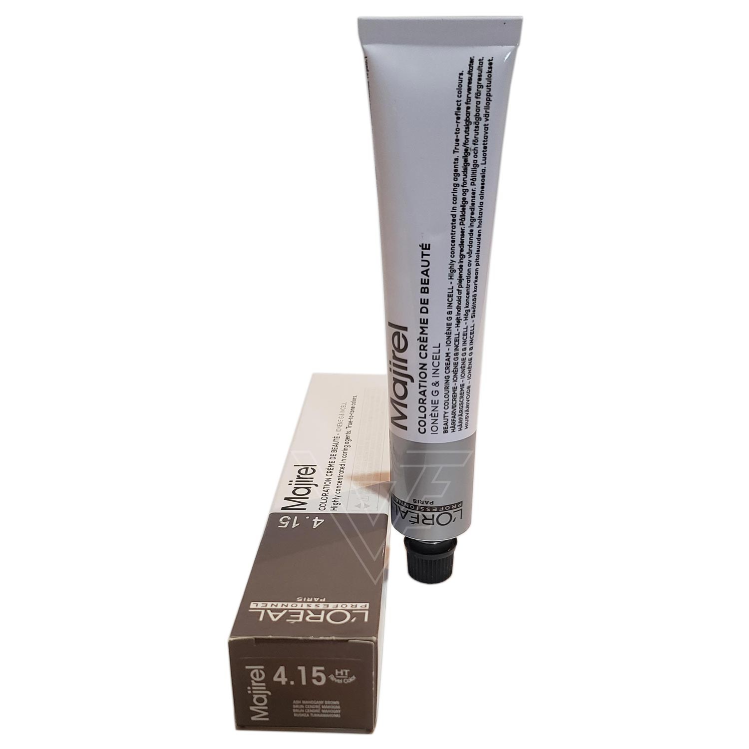 Loreal Majirel #4.15 Ionene G Incell Permanent Color Euro=4.15/4BRv