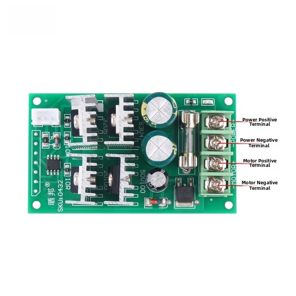 DC Motor Controller Module 12V 24V 48V 60V FOR PWM 0-5V Input 30A Output