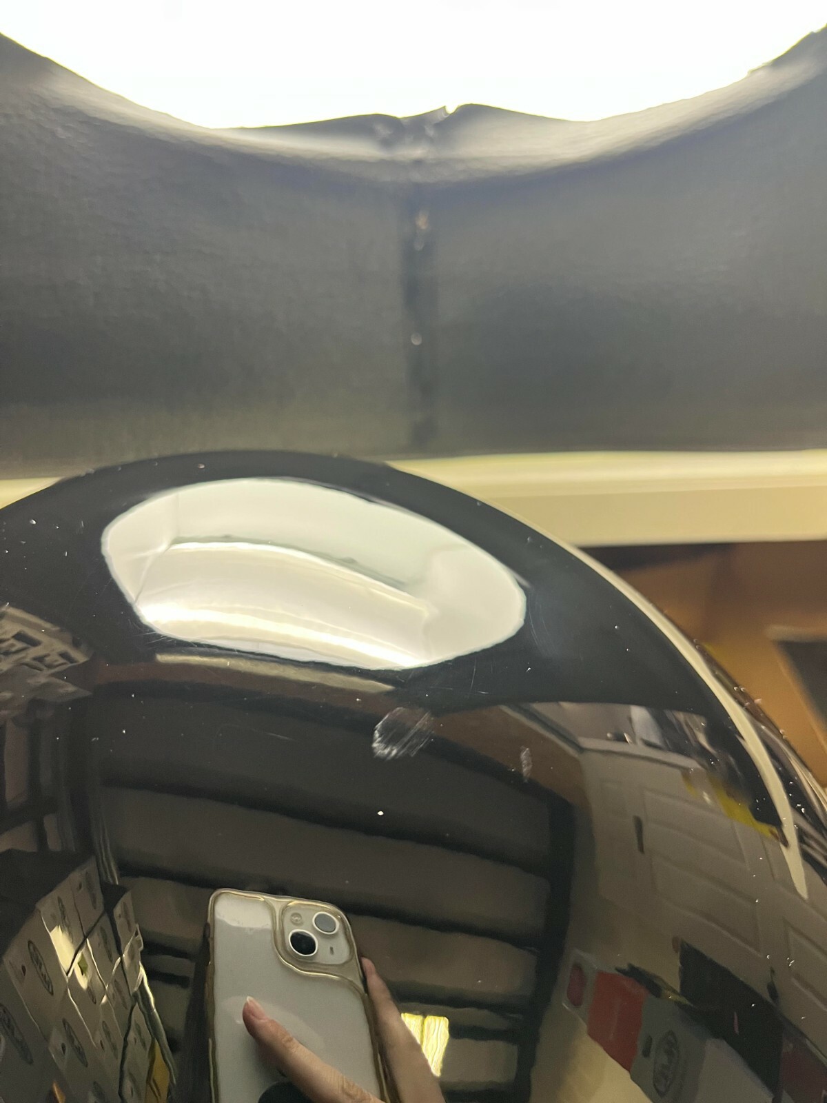 Daytona Skull Cap Half Shell Helmet Visor Kids Gloss Black Medium Open Box