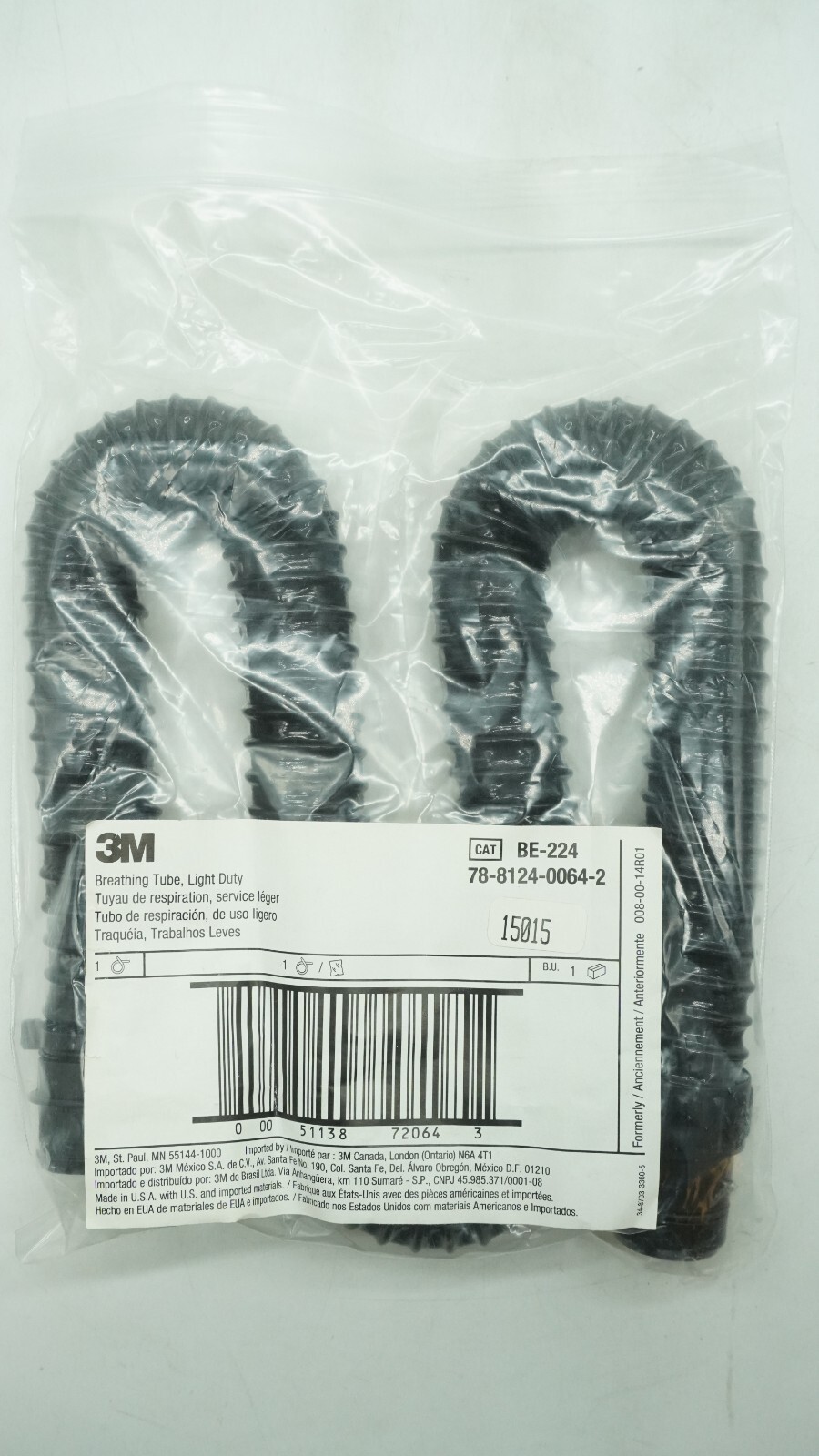 3M Breathing Tube - BE-224 78-8124-0064-2