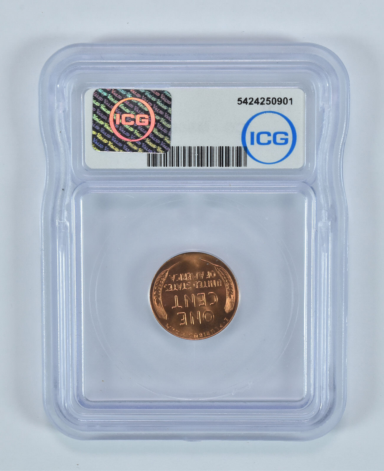 1957 Lincoln Wheat Cent MS66 RD ICG